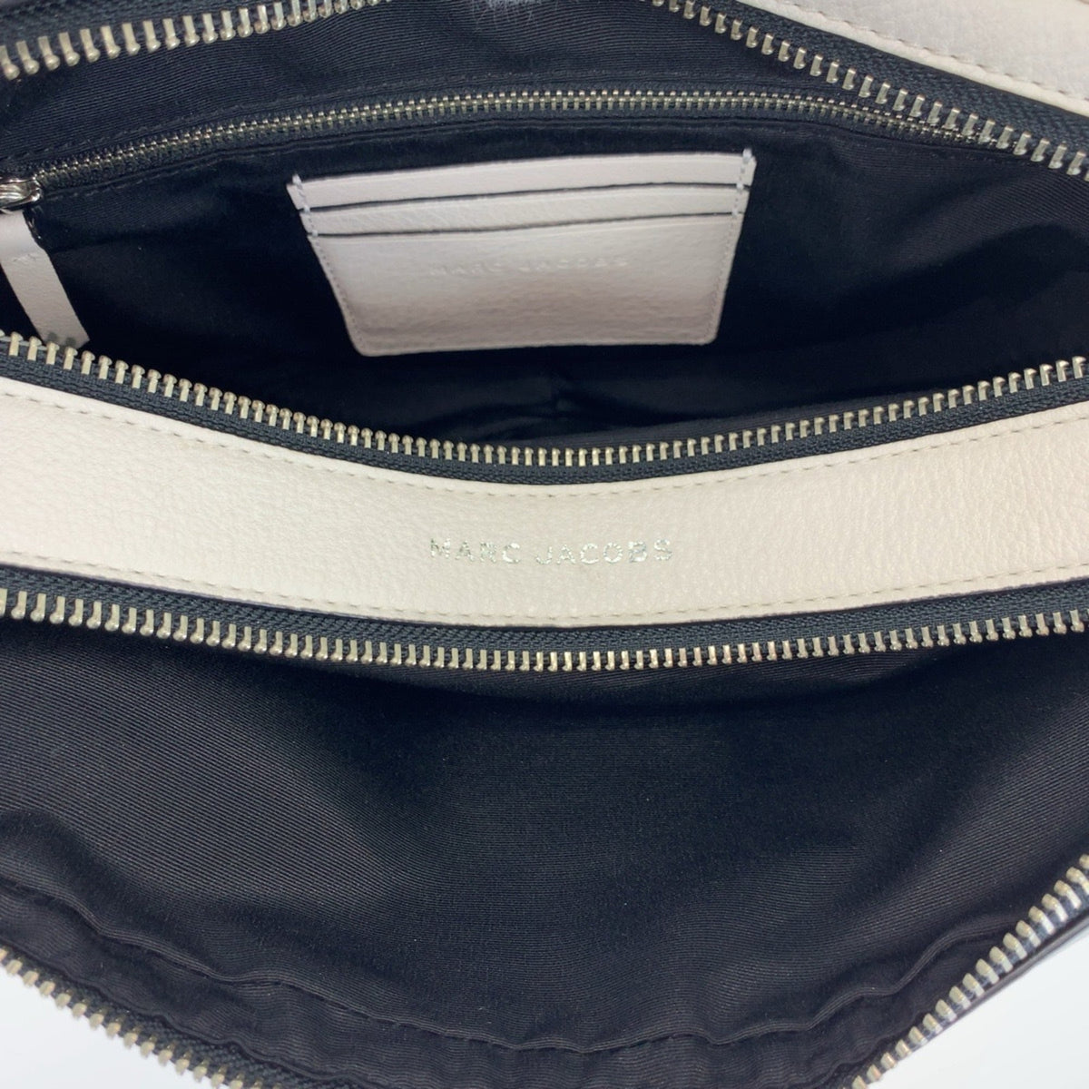 Marc Jacobs White Leather Clutch Bag Shoulder Bag (Pre-Owned)