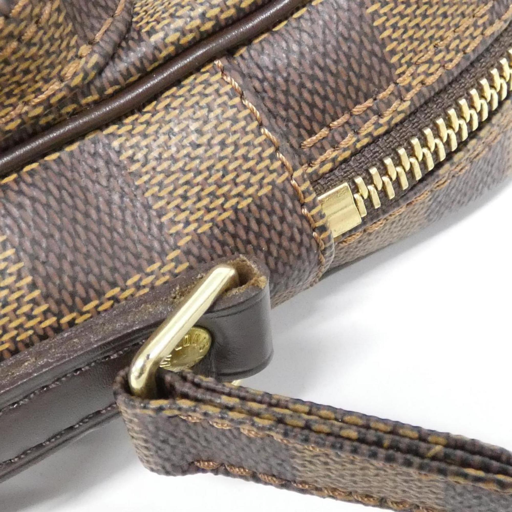 Louis Vuitton Damier Ebene Coated Canvas Shoulder Bag (Pre-Owned)