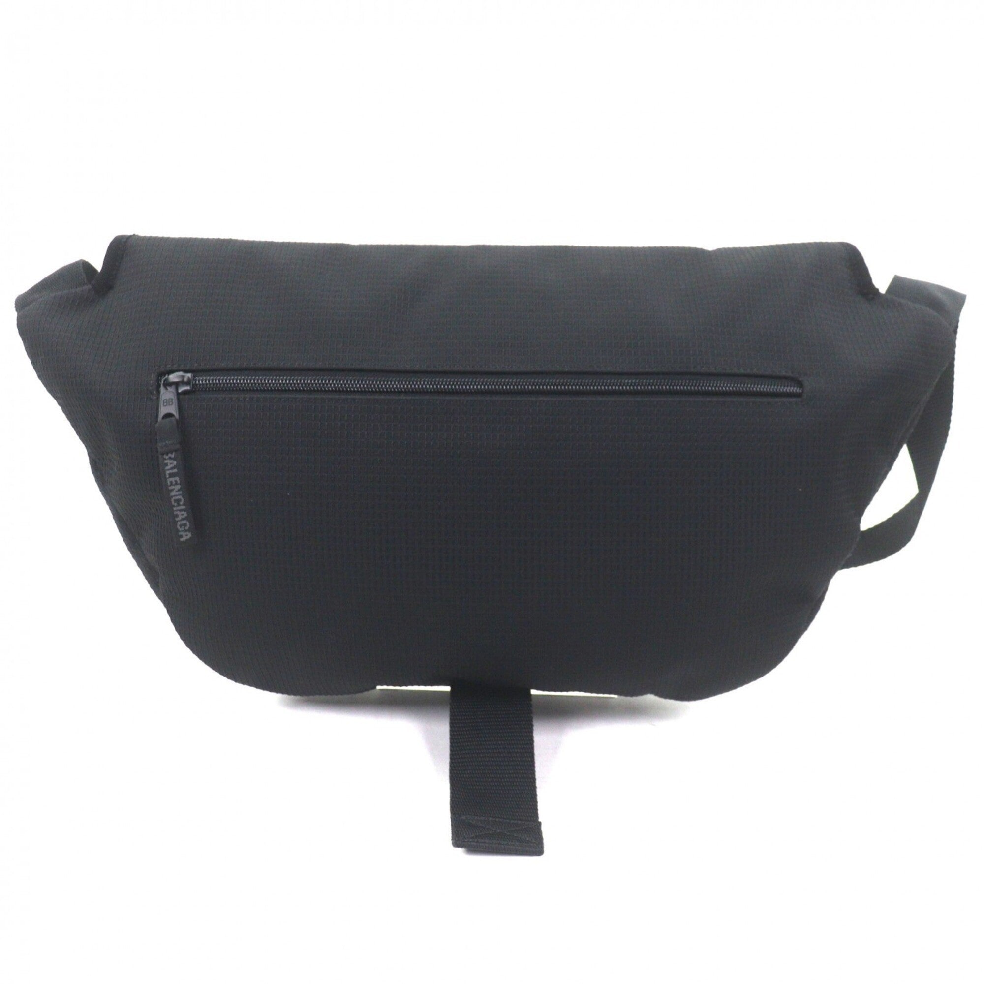 Balenciaga Black Nylon Sling Bag (Pre-Owned)