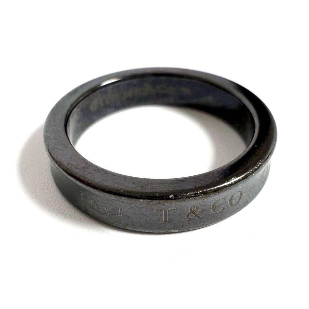 Tiffany Titanium Band Ring (Pre-Owned)