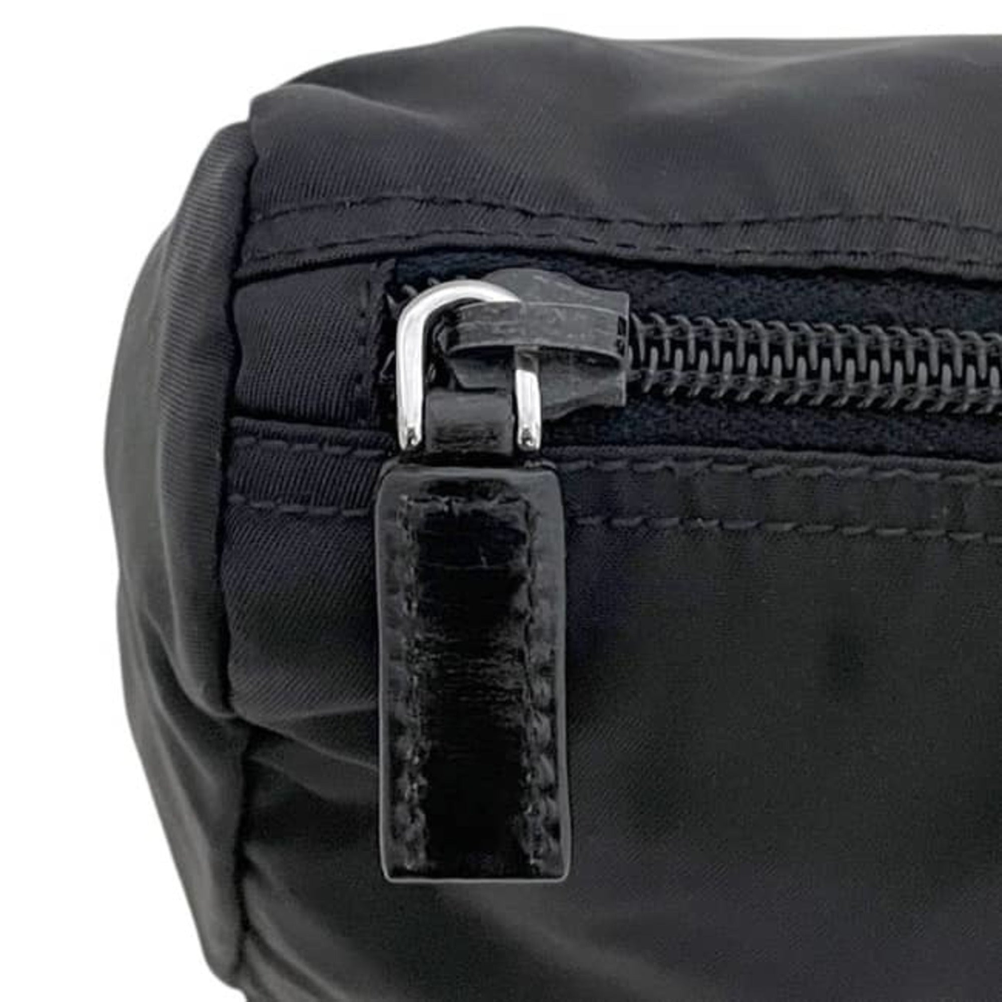 Prada Black Nero Nylon Pouch (Pre-Owned)