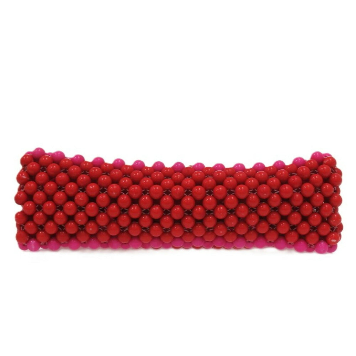 Kate Spade Pink Red Color Beads Shoulder Bag (Pre-Owned)