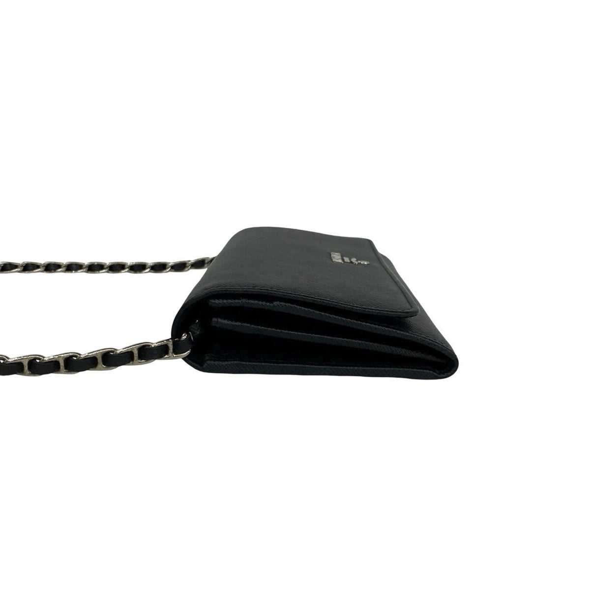 Prada Black Leather Shoulder Bag (Pre-Owned)