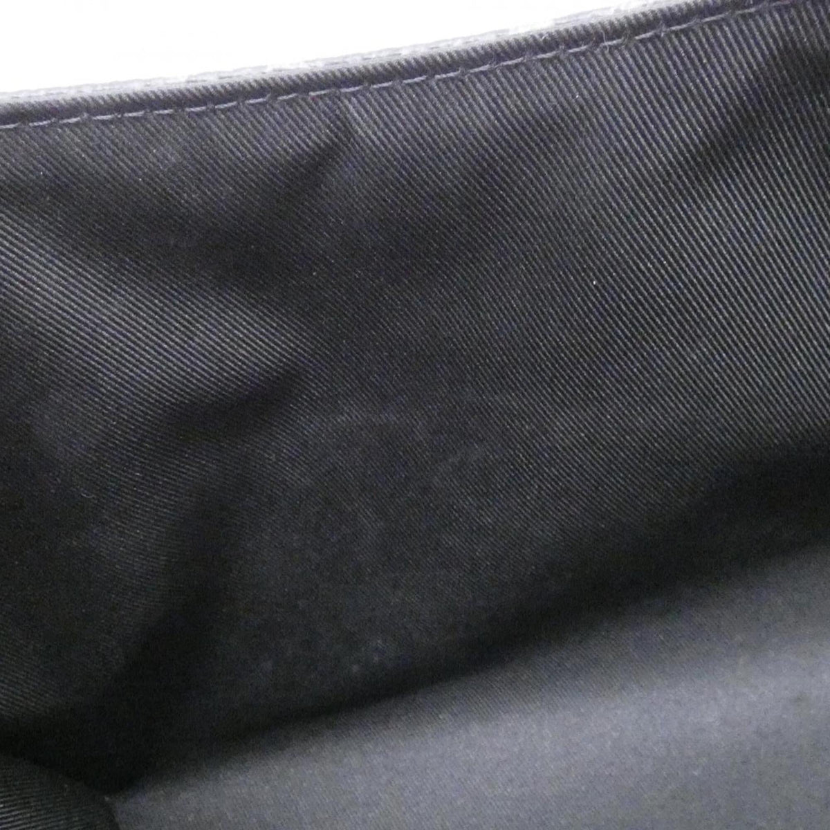 Louis Vuitton Black Coated Canvas Shoulder Bag (Pre-Owned)