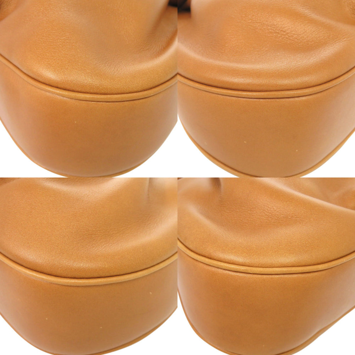 Cartier Camel Leather Shoulder Bag (Pre-Owned)