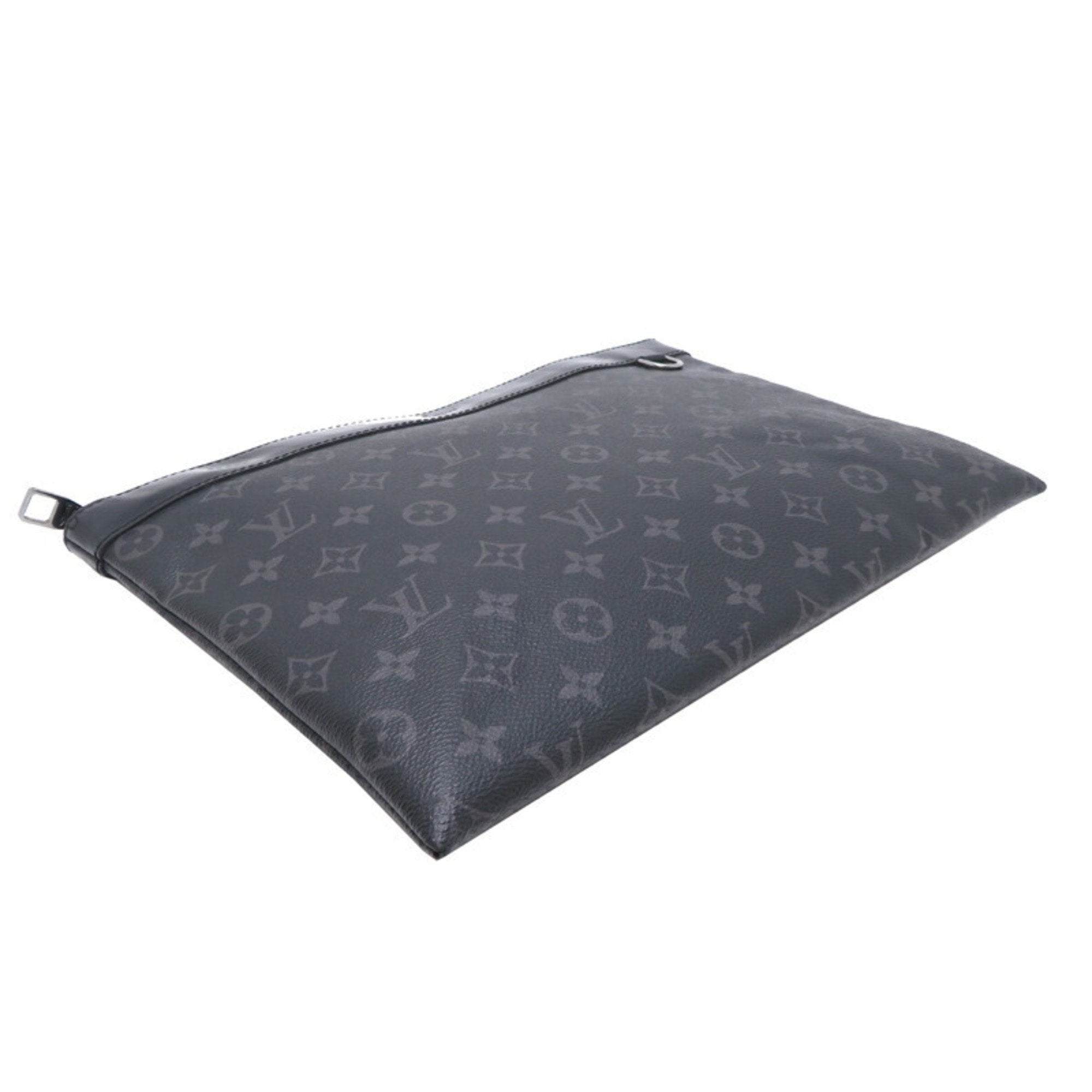 Louis Vuitton Black Monogram Eclipse Monogram Eclipse Clutch Bag (Pre-Owned)