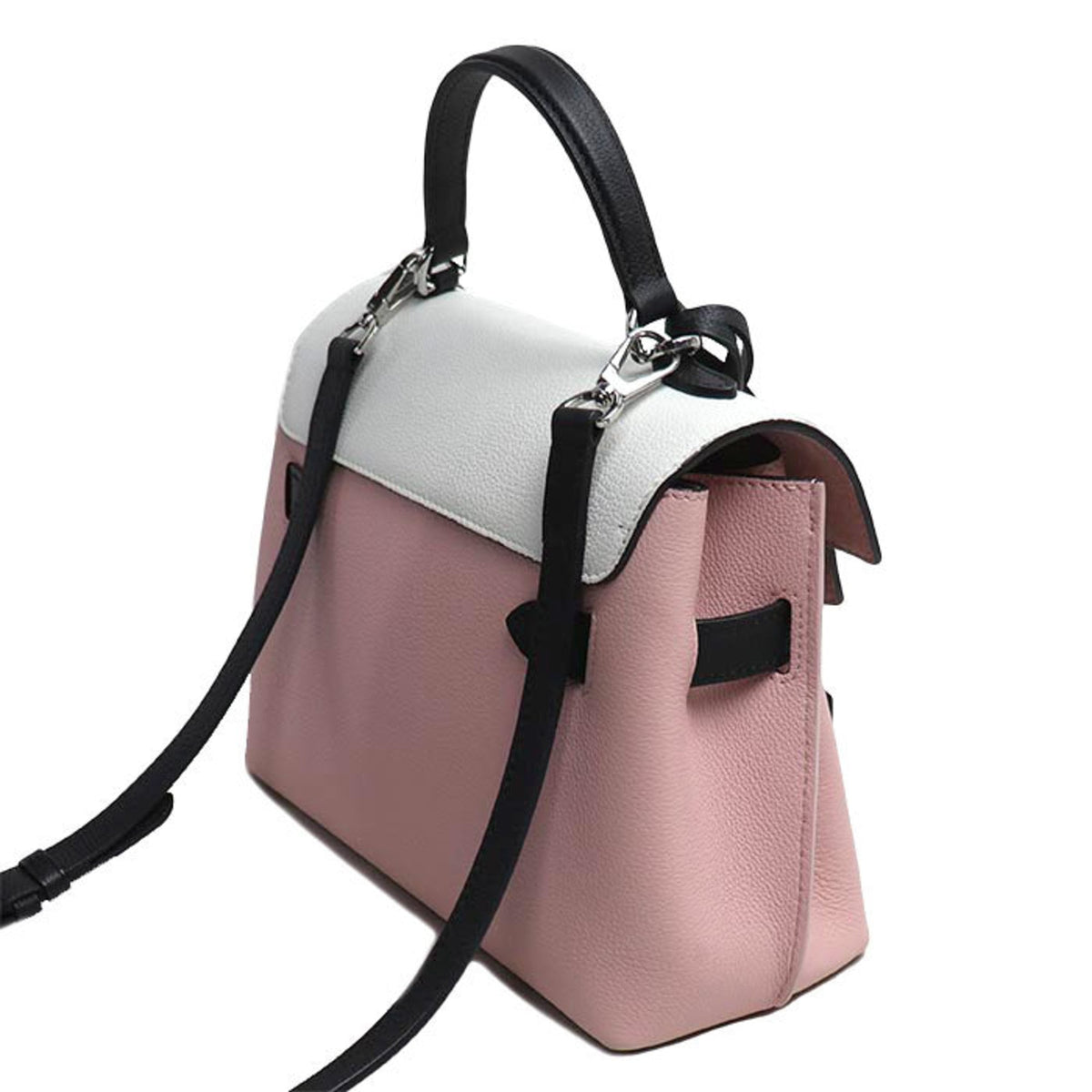 Louis Vuitton Multi-Color Pink Leather Shoulder Bag (Pre-Owned)
