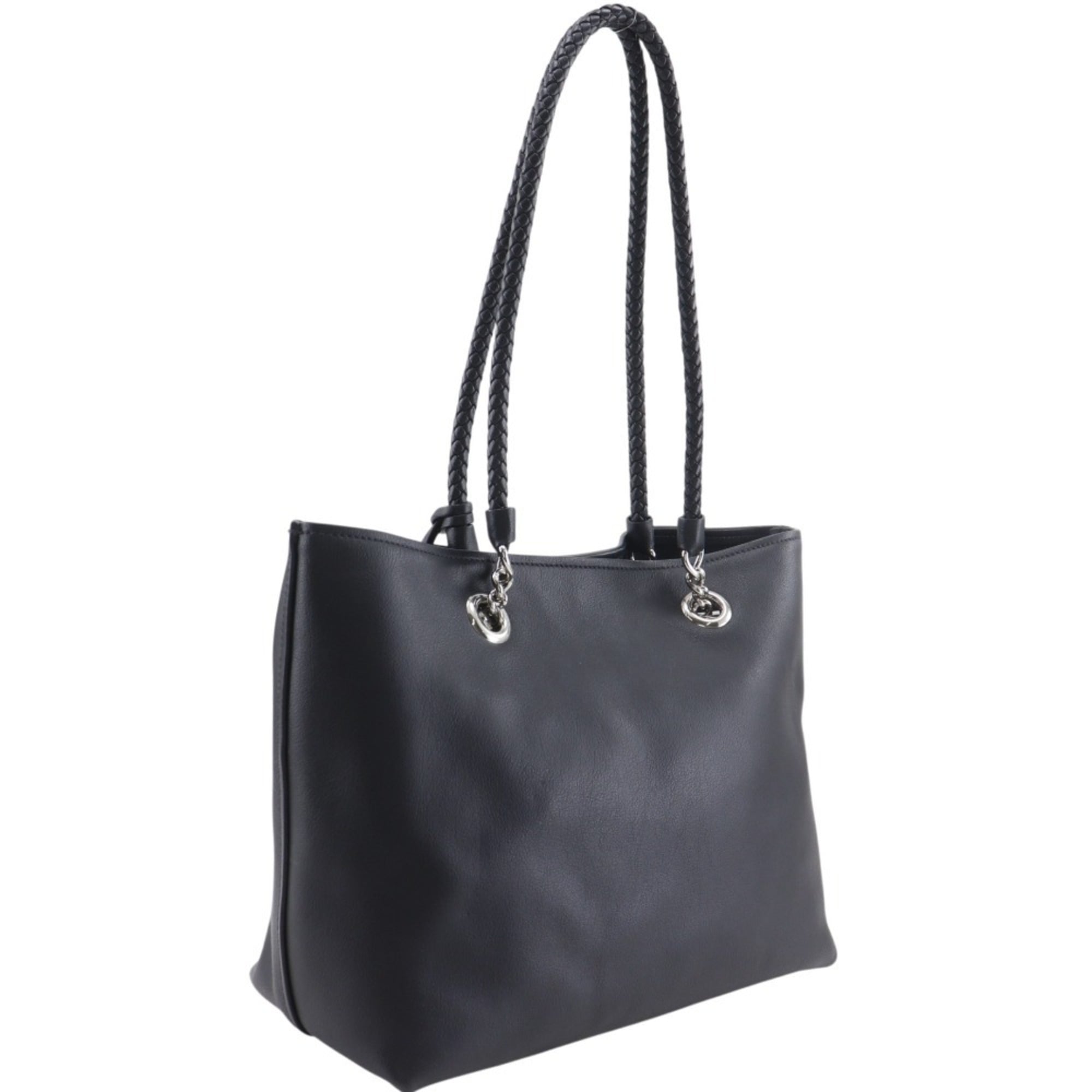 Miu Miu Black Leather Tote Bag (Pre-Owned)