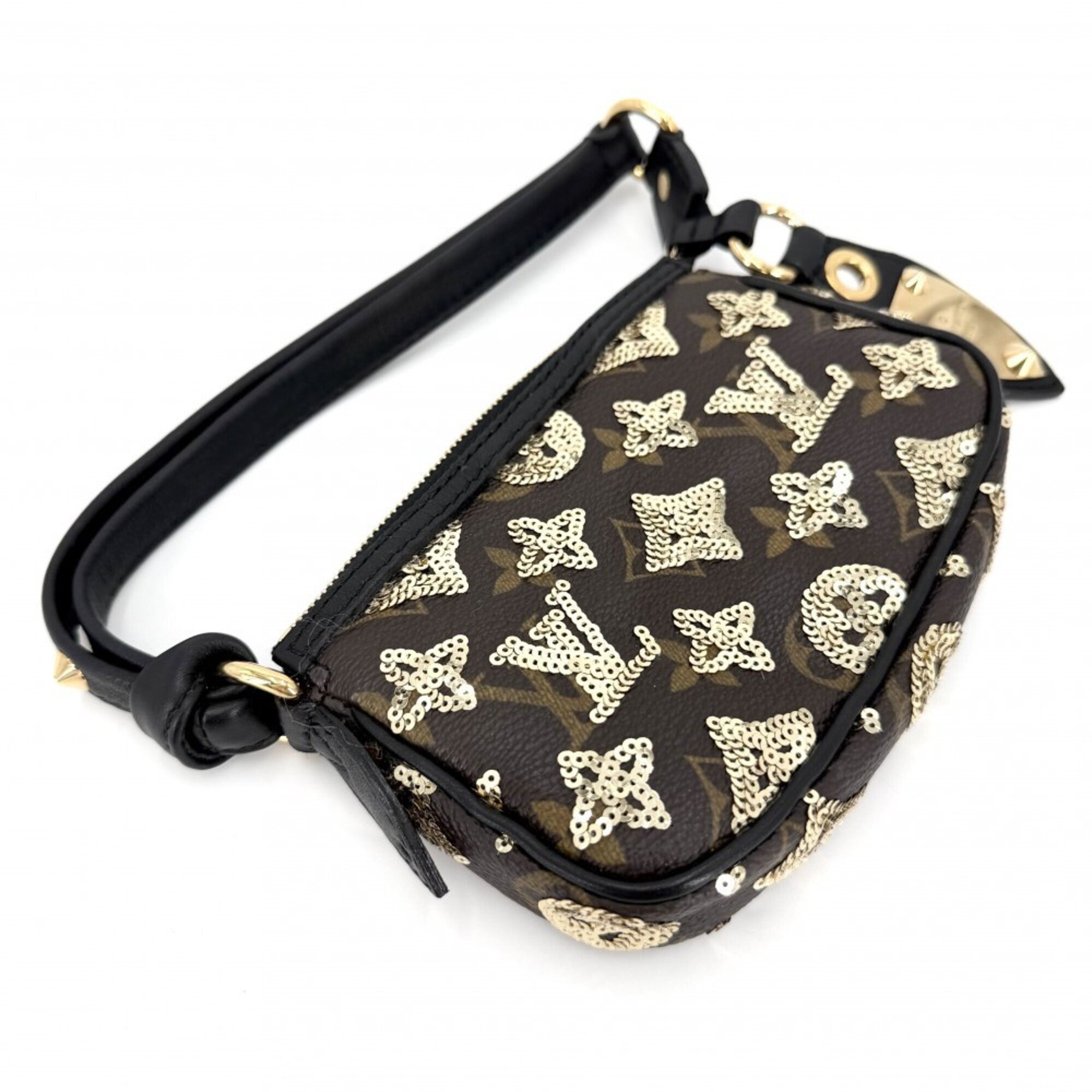 Louis Vuitton Black Brown Monogram Eclipse Monogram Eclipse Handbag (Pre-Owned)