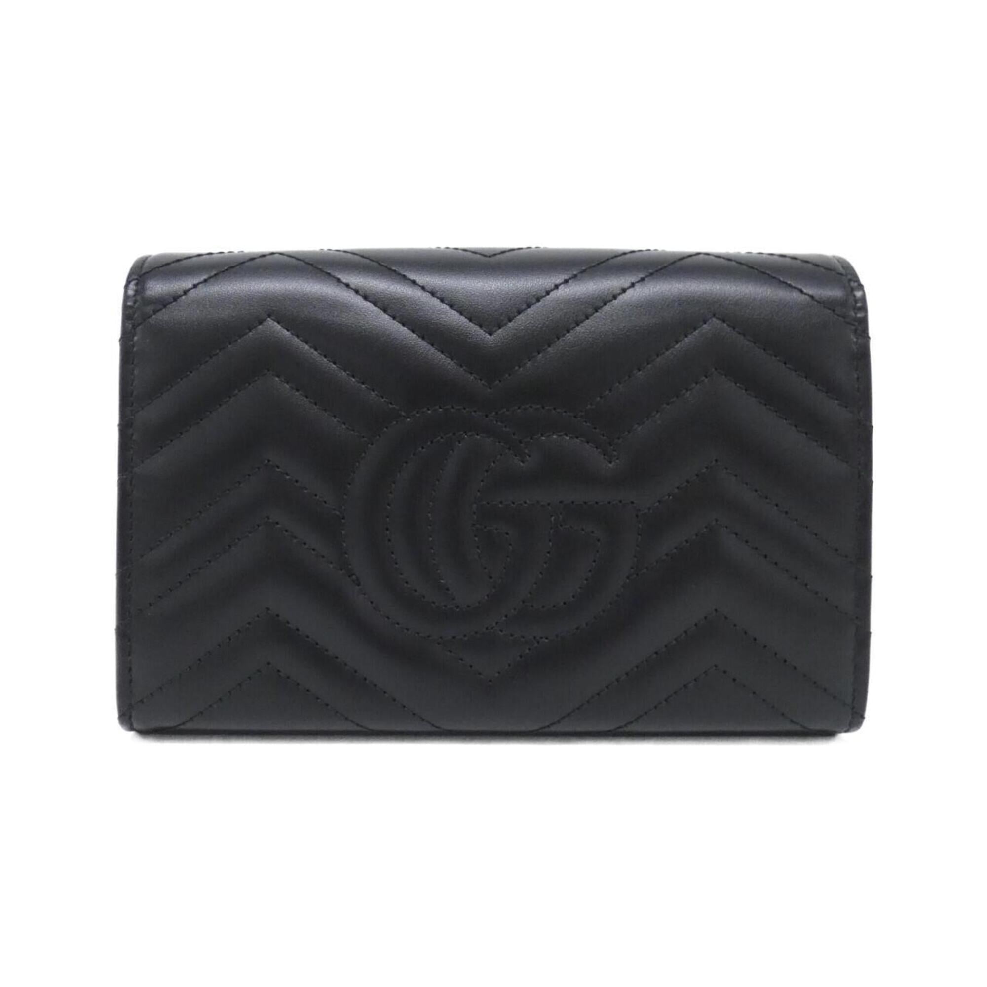 Gucci Black Quilting Leather Shoulder Bag (Pre-Owned)