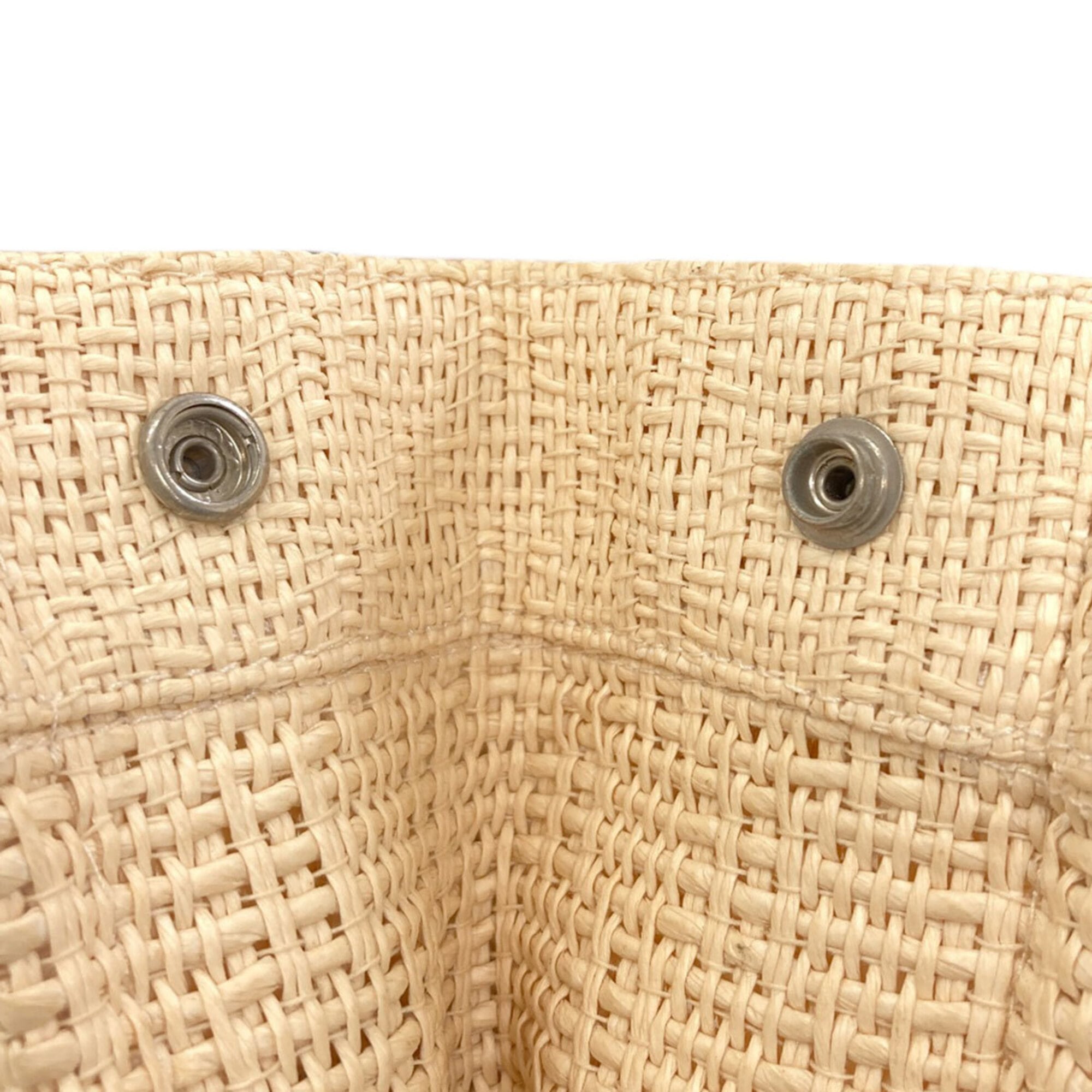 Hermes Beige Straw Tote Bag (Pre-Owned)