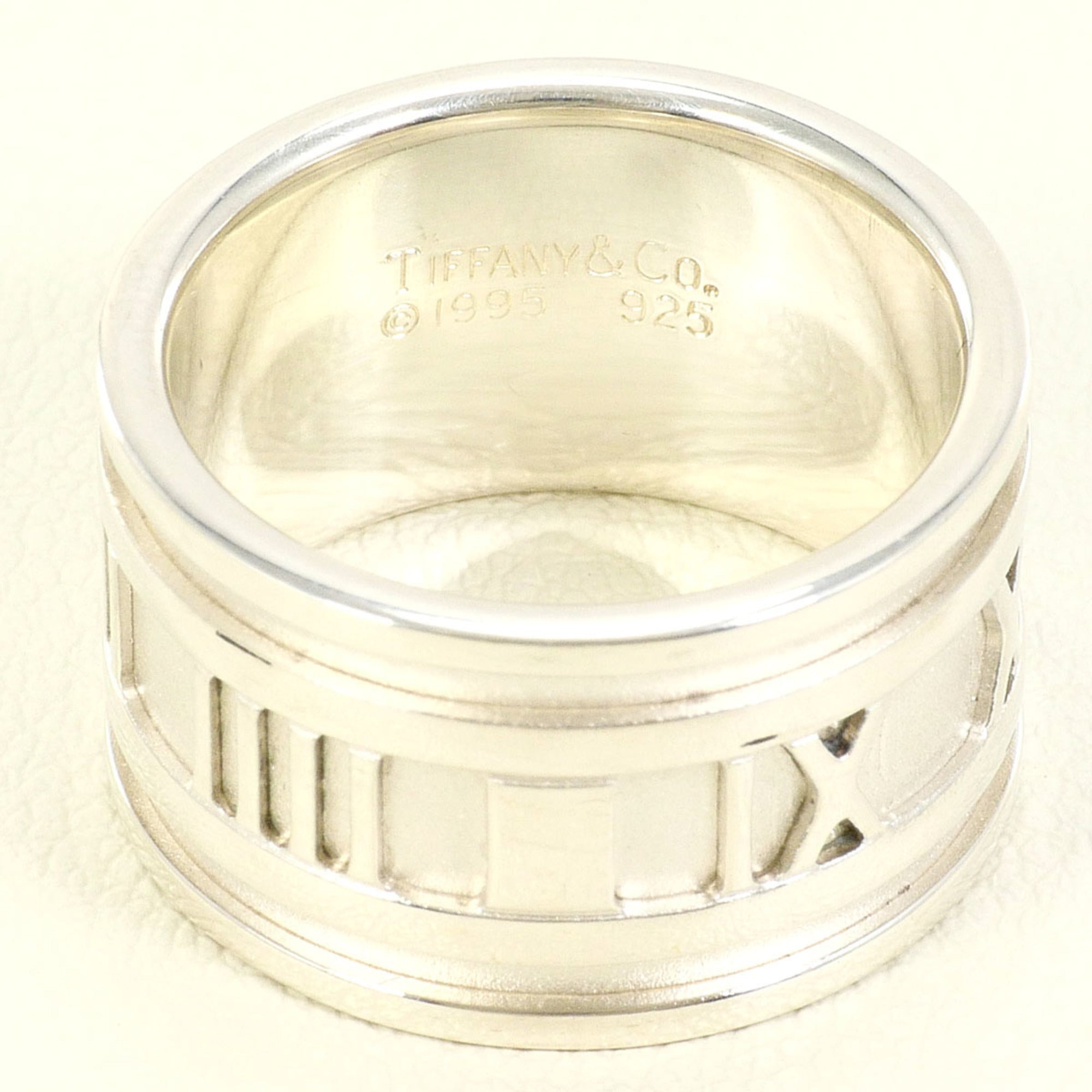 Tiffany Silver 925 Band Ring (Pre-Owned)