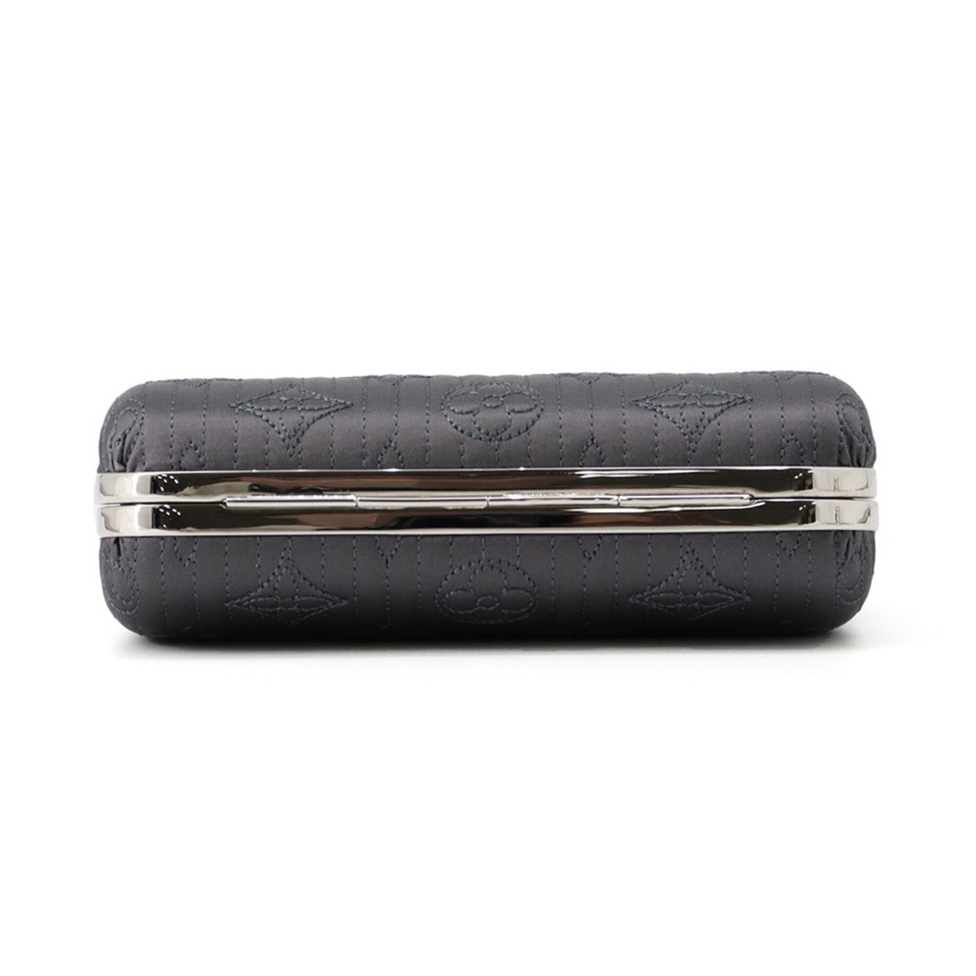 Louis Vuitton Monogram Motard Gray Monogram Clutch Bag Handbag Shoulder Bag (Pre-Owned)