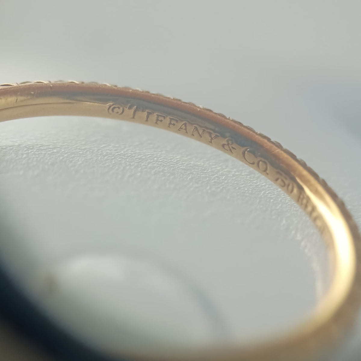 Tiffany Yellow Gold Yellow Gold (18K) Band Ring (Pre-Owned)