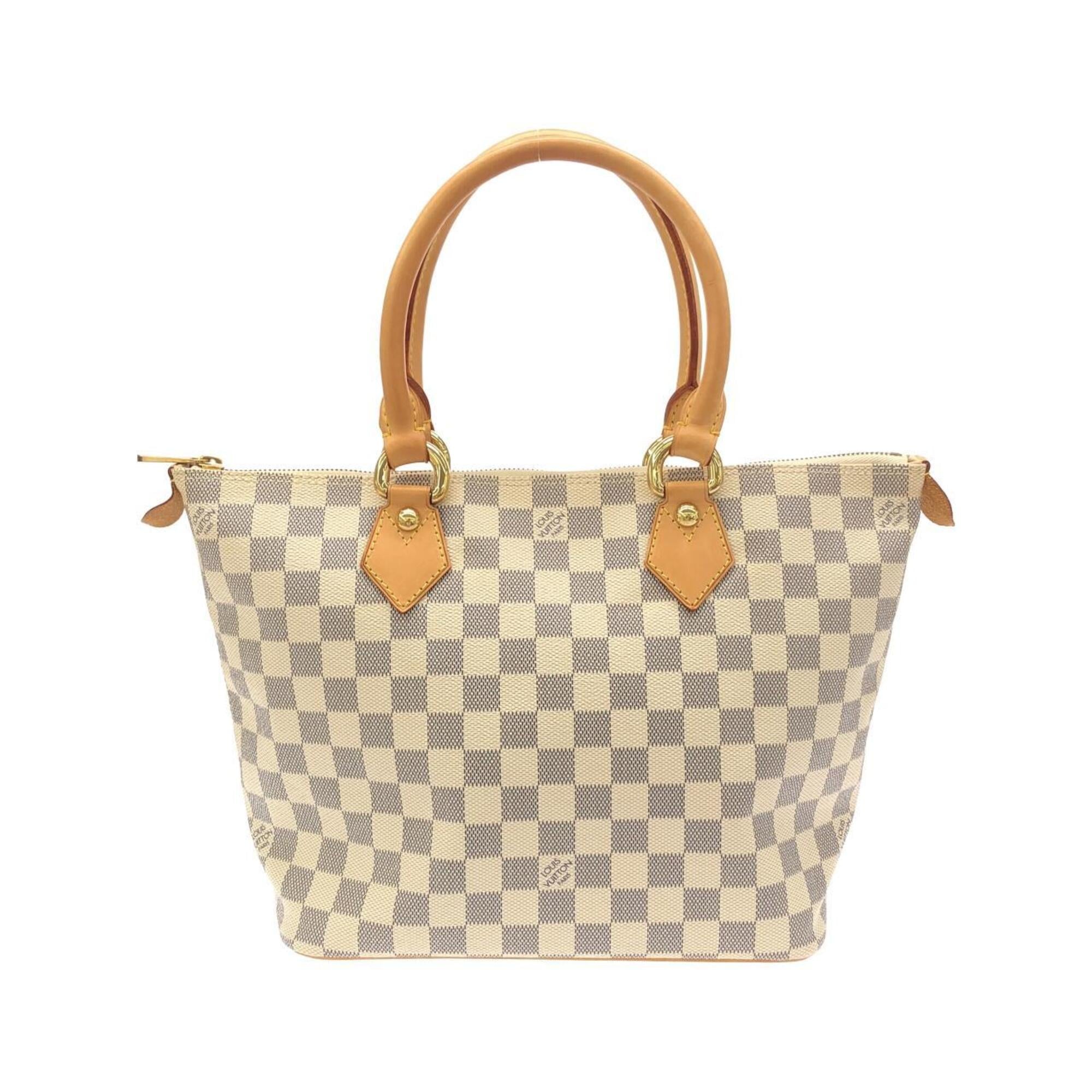 Louis Vuitton Azur Coated Canvas Handbag (Pre-Owned)
