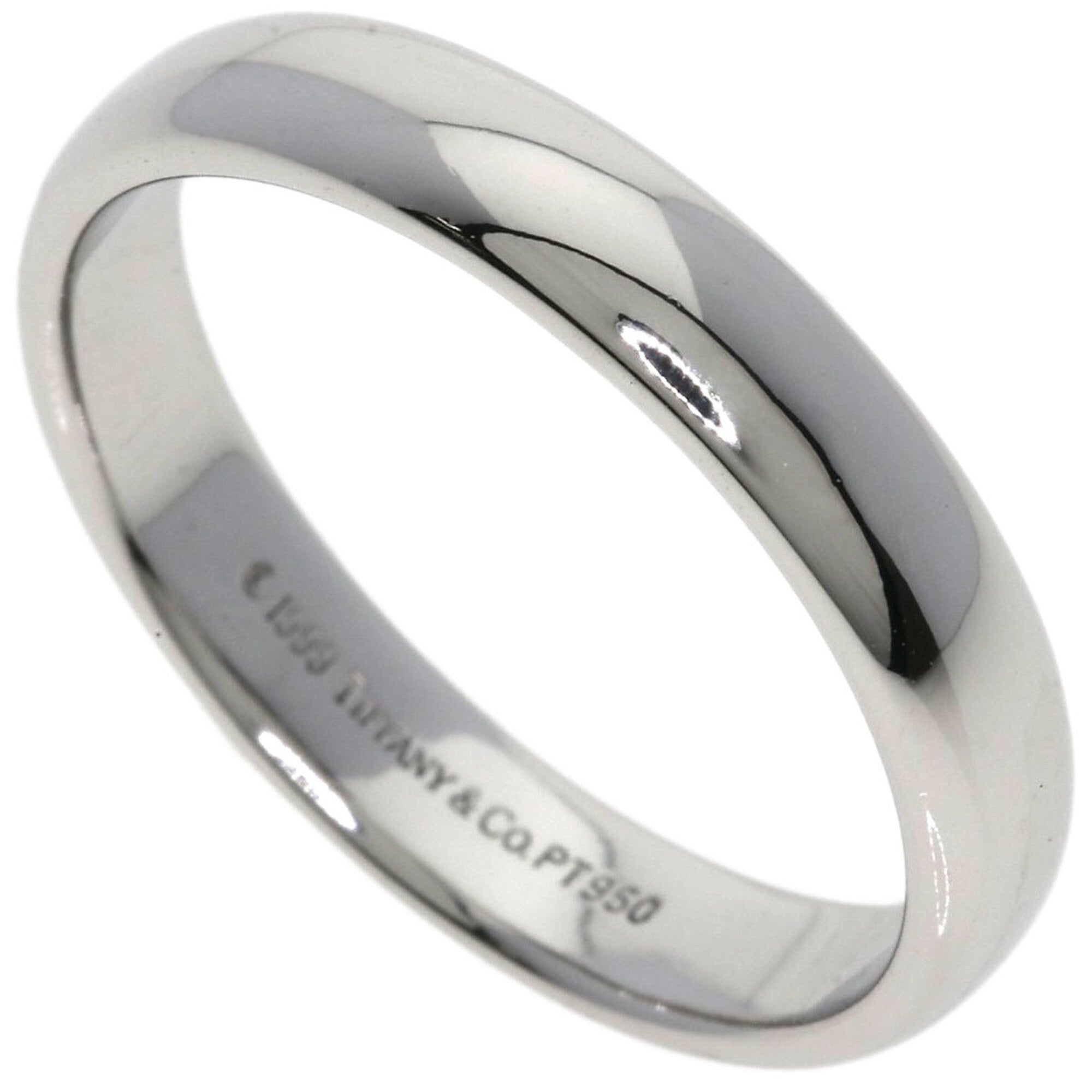 Tiffany Platinum 950 Band Ring (Pre-Owned)