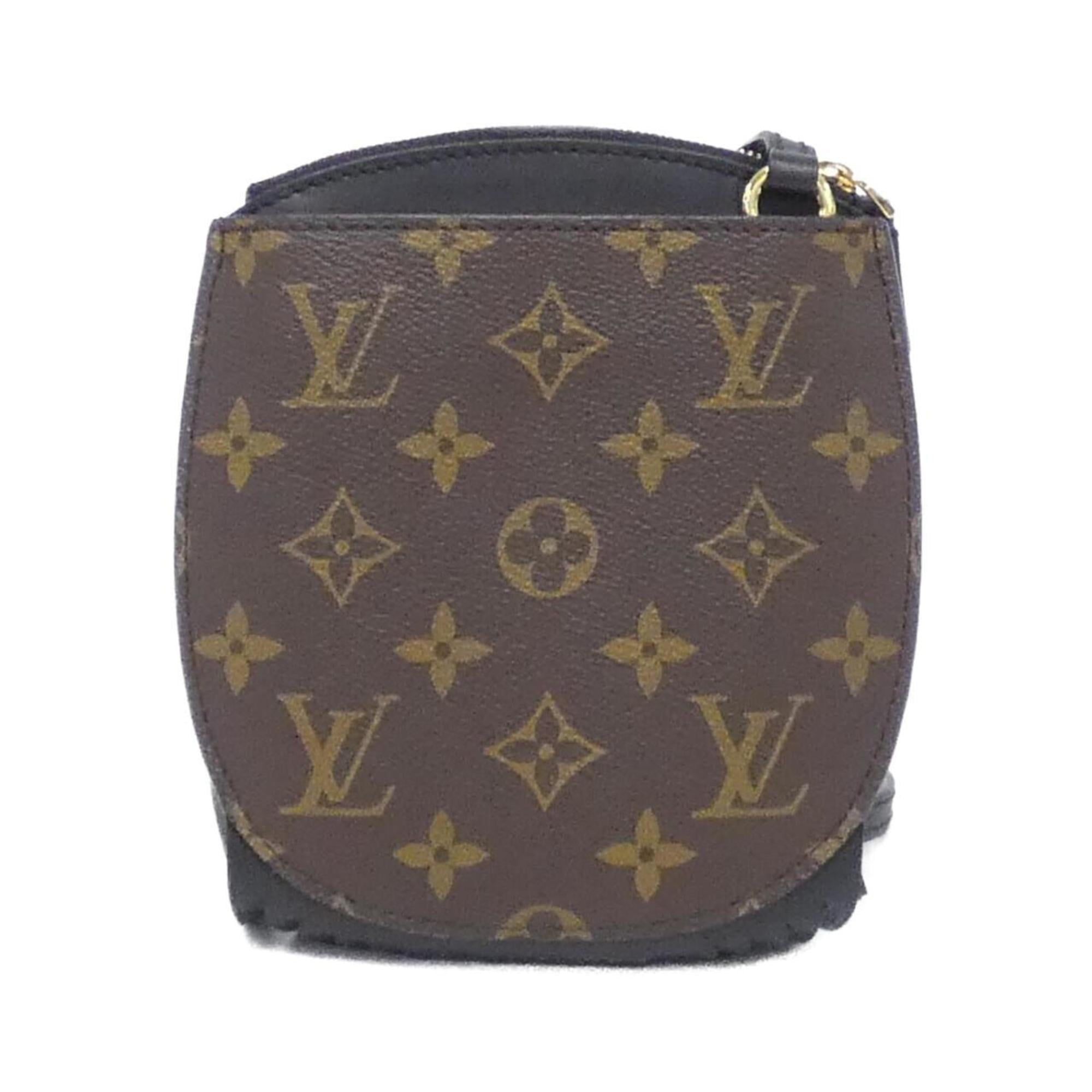 Louis Vuitton Monogram Marron Coated Canvas Shoulder Bag (Pre-Owned)