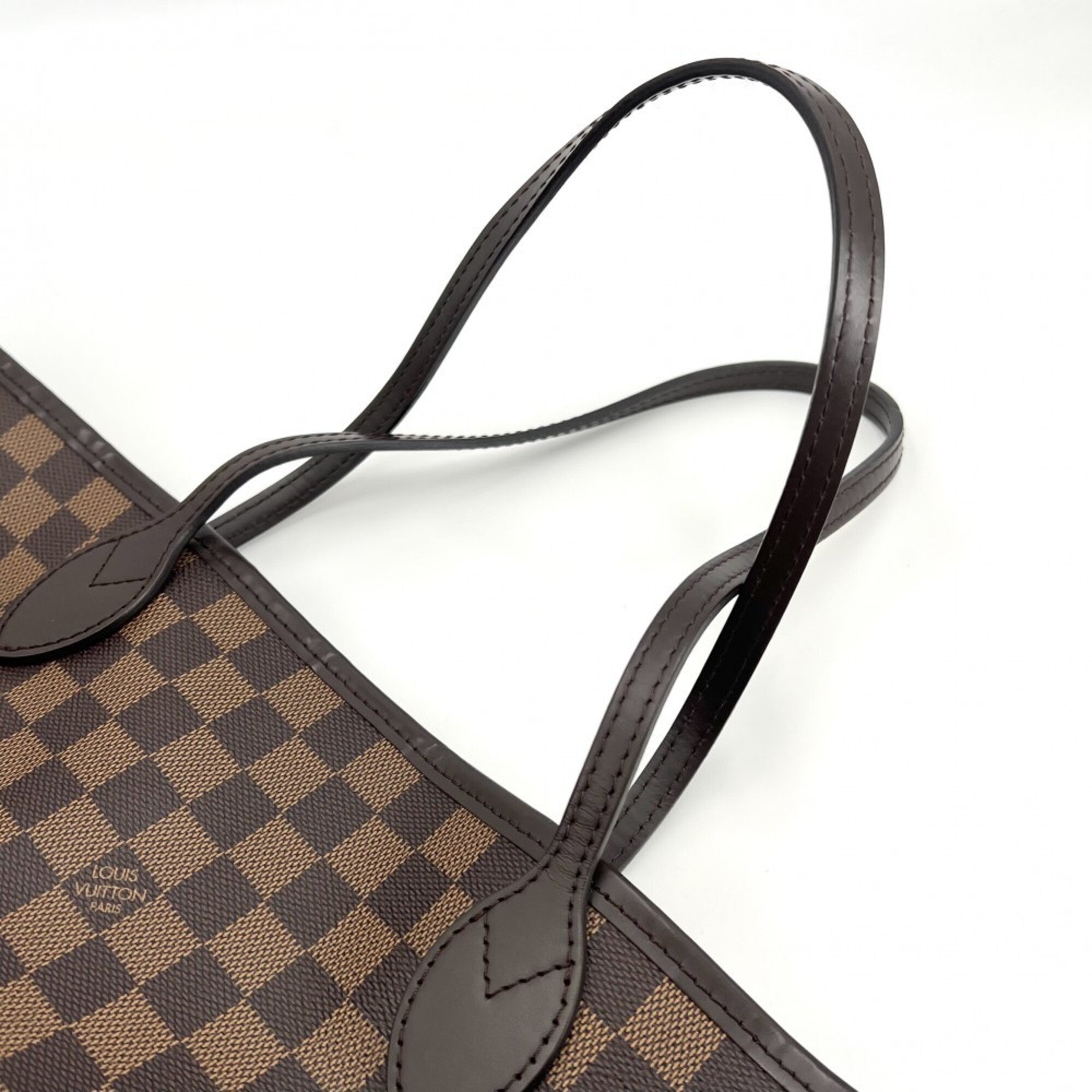 Louis Vuitton Brown Damier Canvas Damier Canvas Handbag Tote Bag (Pre-Owned)