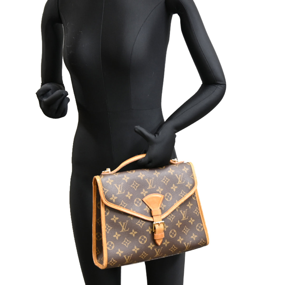 Louis Vuitton Brown Monogram Handbag (Pre-Owned)