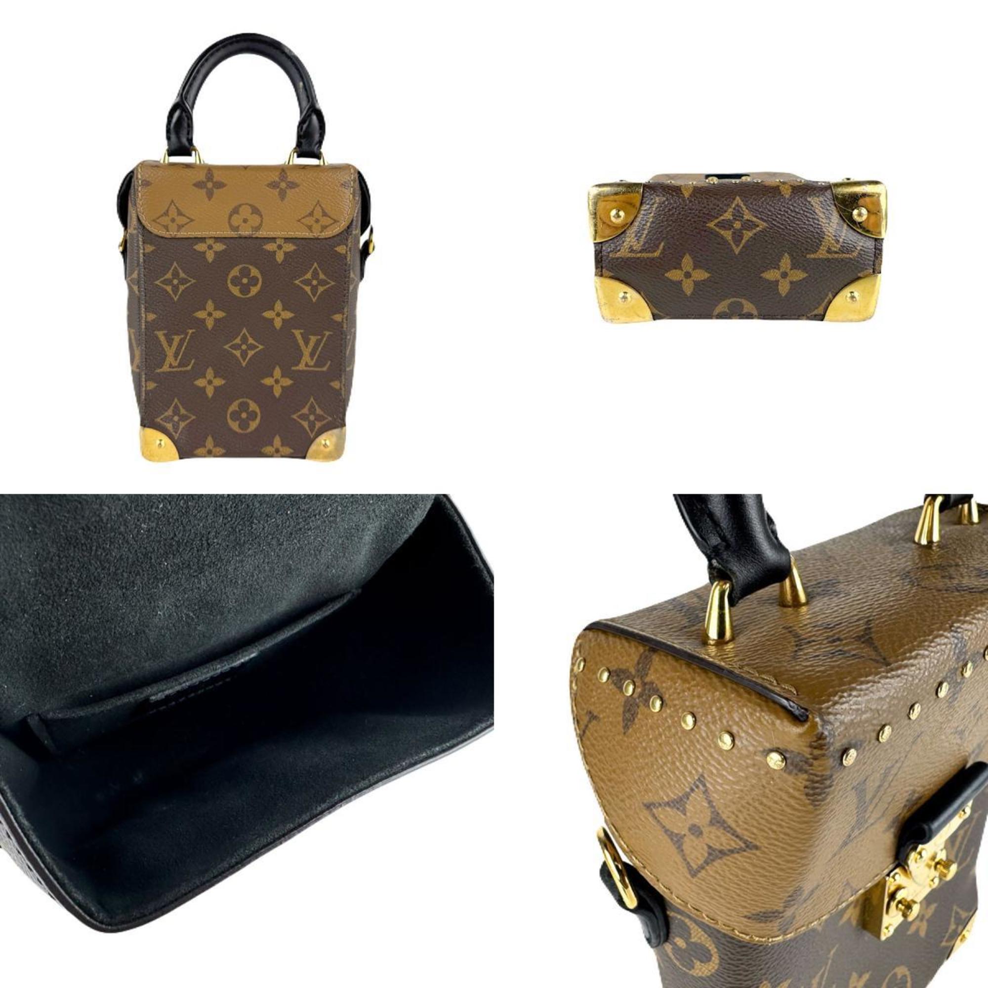 Louis Vuitton Brown Monogram Reverse Shoulder Bag (Pre-Owned)