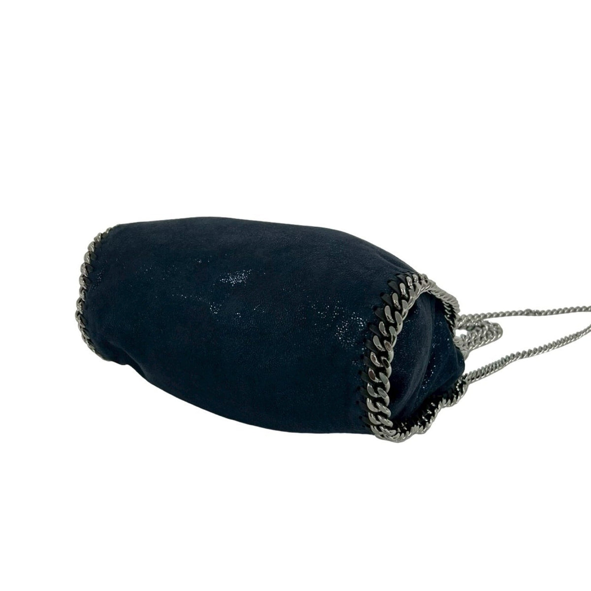 Stella Mccartney Navy Leather Handbag Shoulder Bag (Pre-Owned)