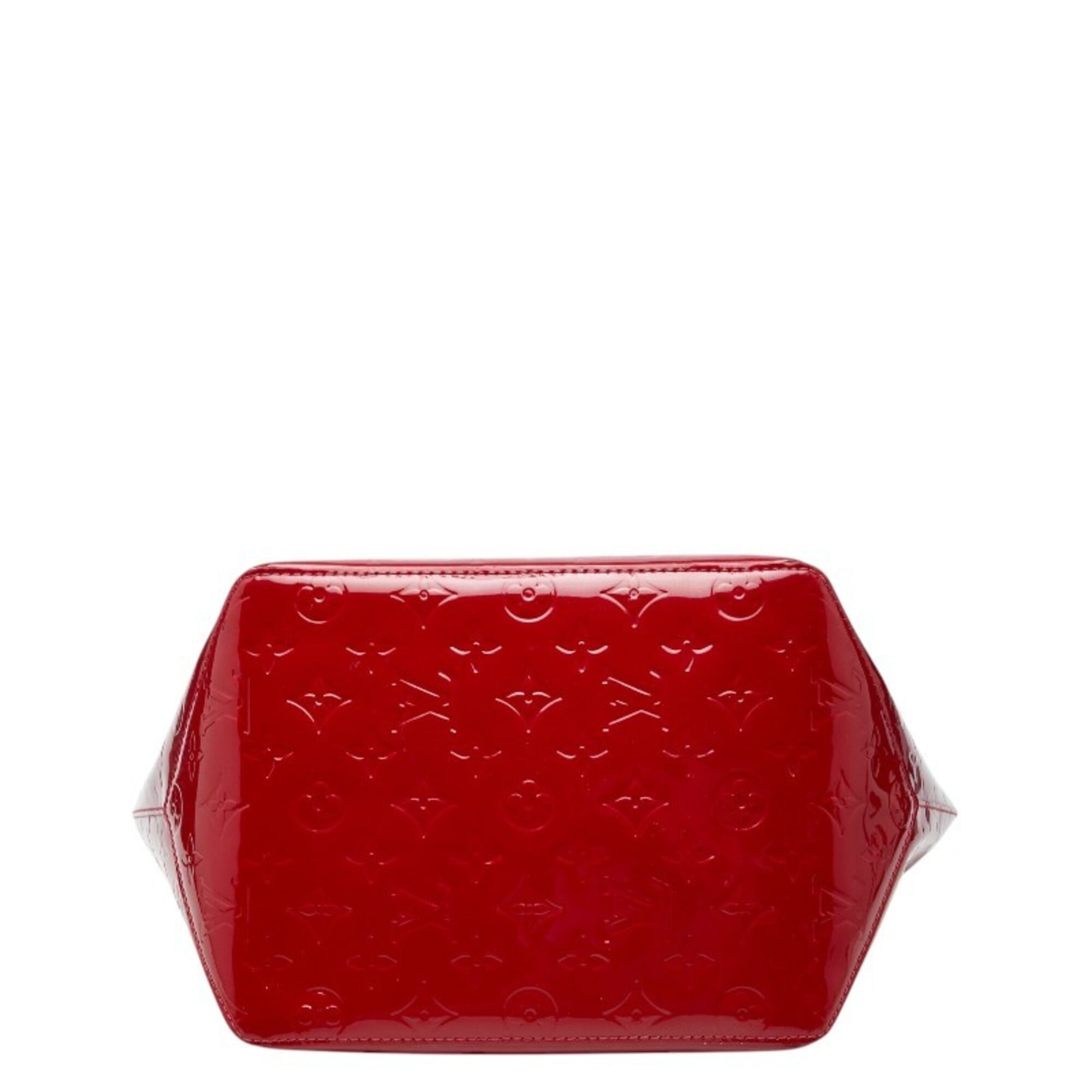 Louis Vuitton Pomme D'amour Red Color Patent Leather Handbag (Pre-Owned)