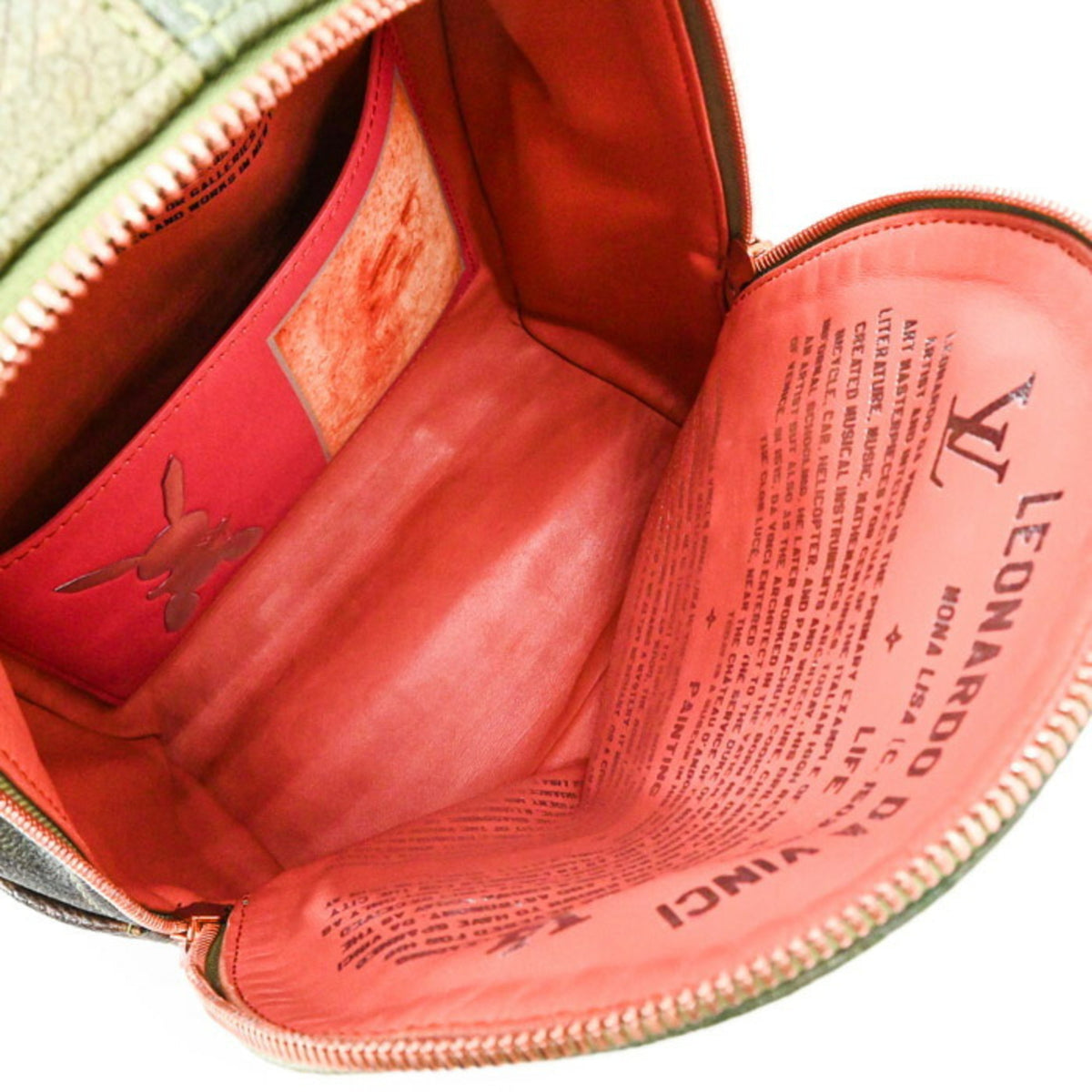 Louis Vuitton Masters Collection Green Pink Pvc Backpack (Pre-Owned)