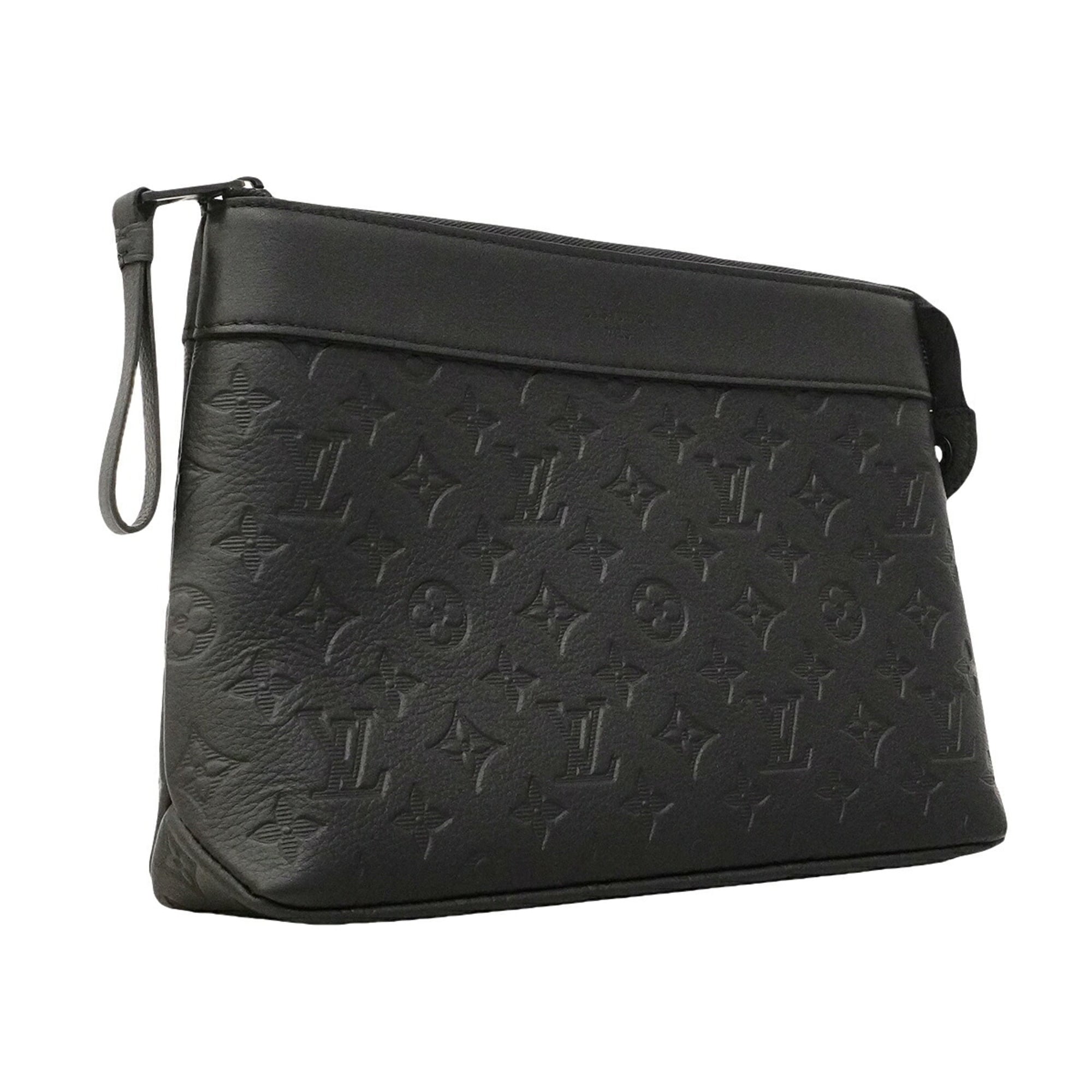 Louis Vuitton Black Clutch Bag (Pre-Owned)