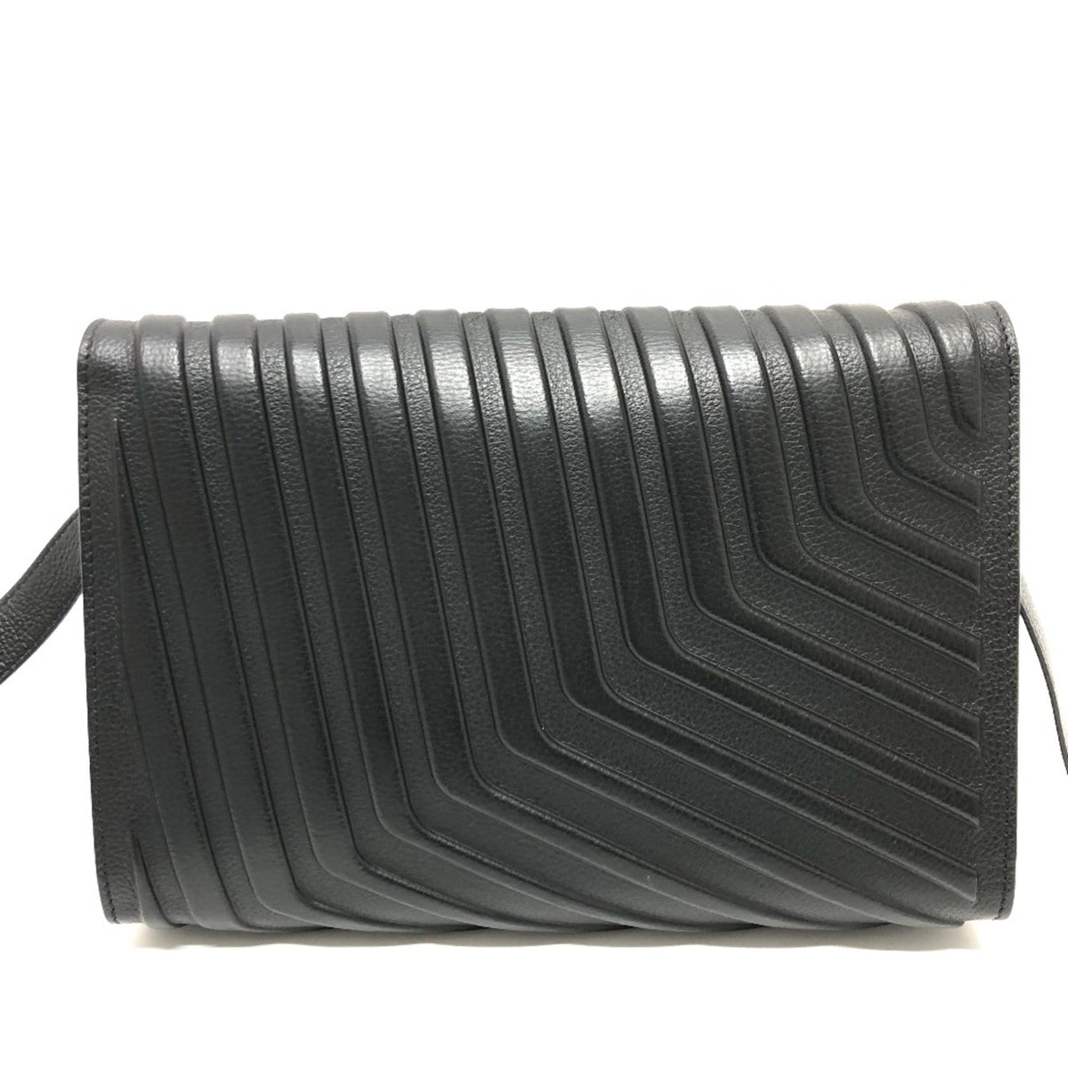 Balenciaga Black Leather Shoulder Bag (Pre-Owned)