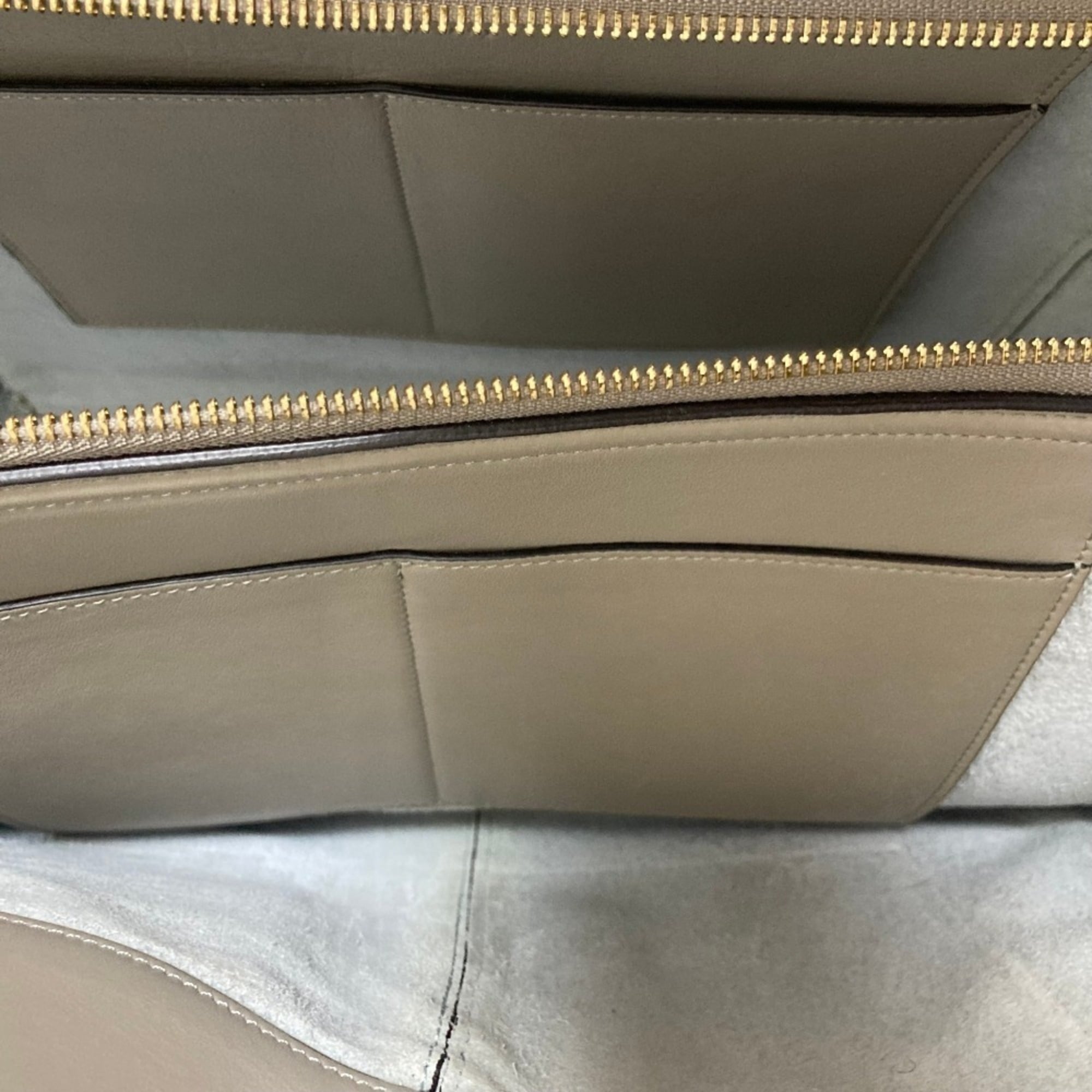 Celine Gray Leather Tote Bag (Pre-Owned)