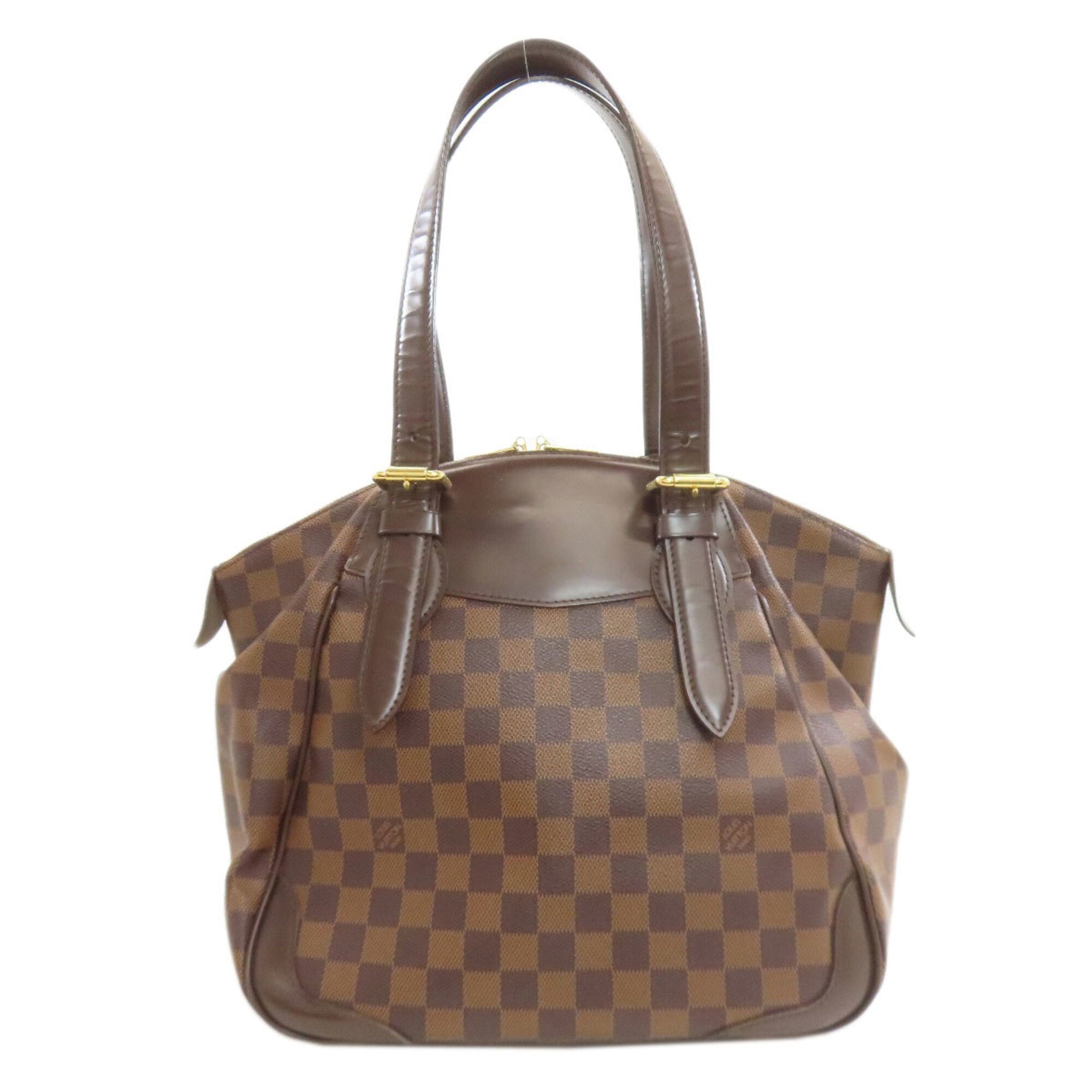 Louis Vuitton Damier Canvas Ebene Damier Canvas Tote Bag (Pre-Owned)