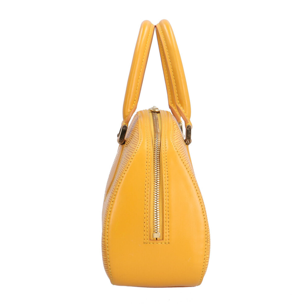 Louis Vuitton Epi Yellow Epi Leather Handbag (Pre-Owned)