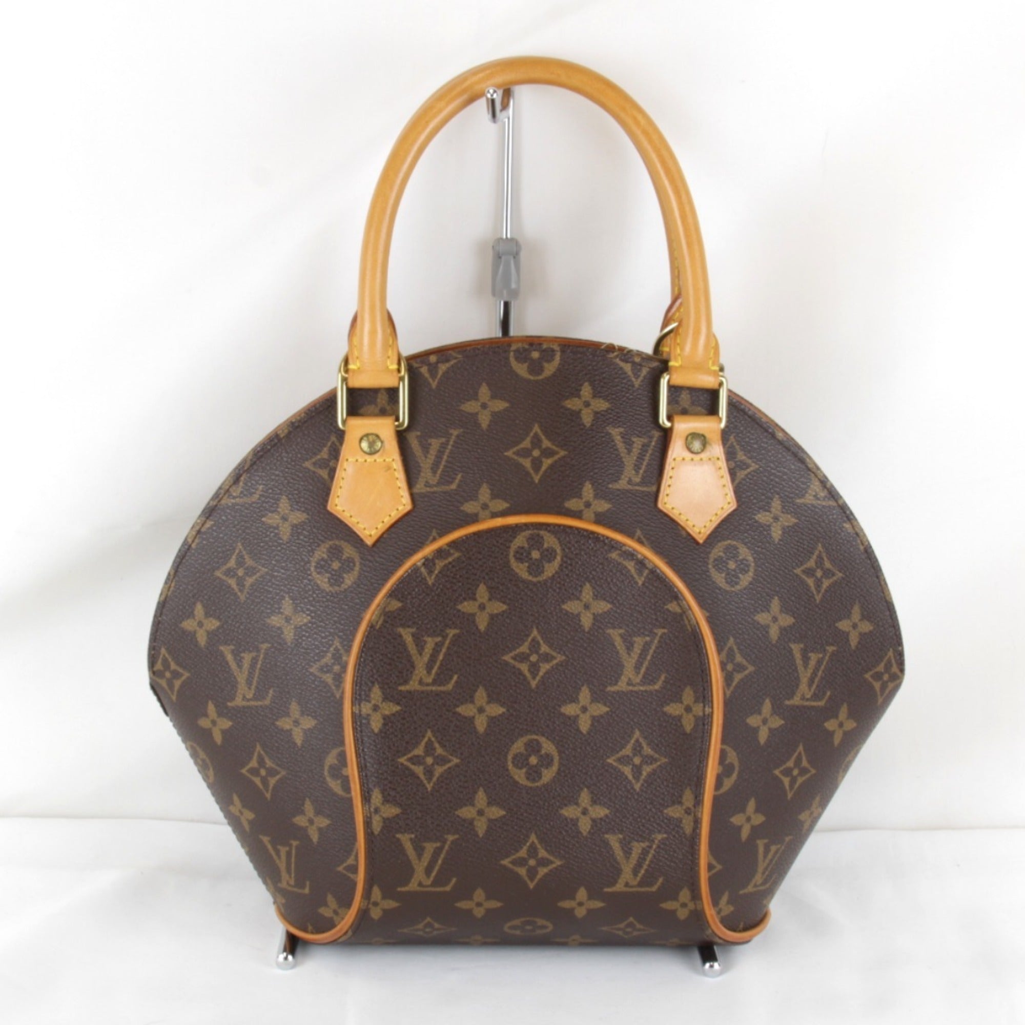 Louis Vuitton Brown Monogram Canvas Handbag (Pre-Owned)