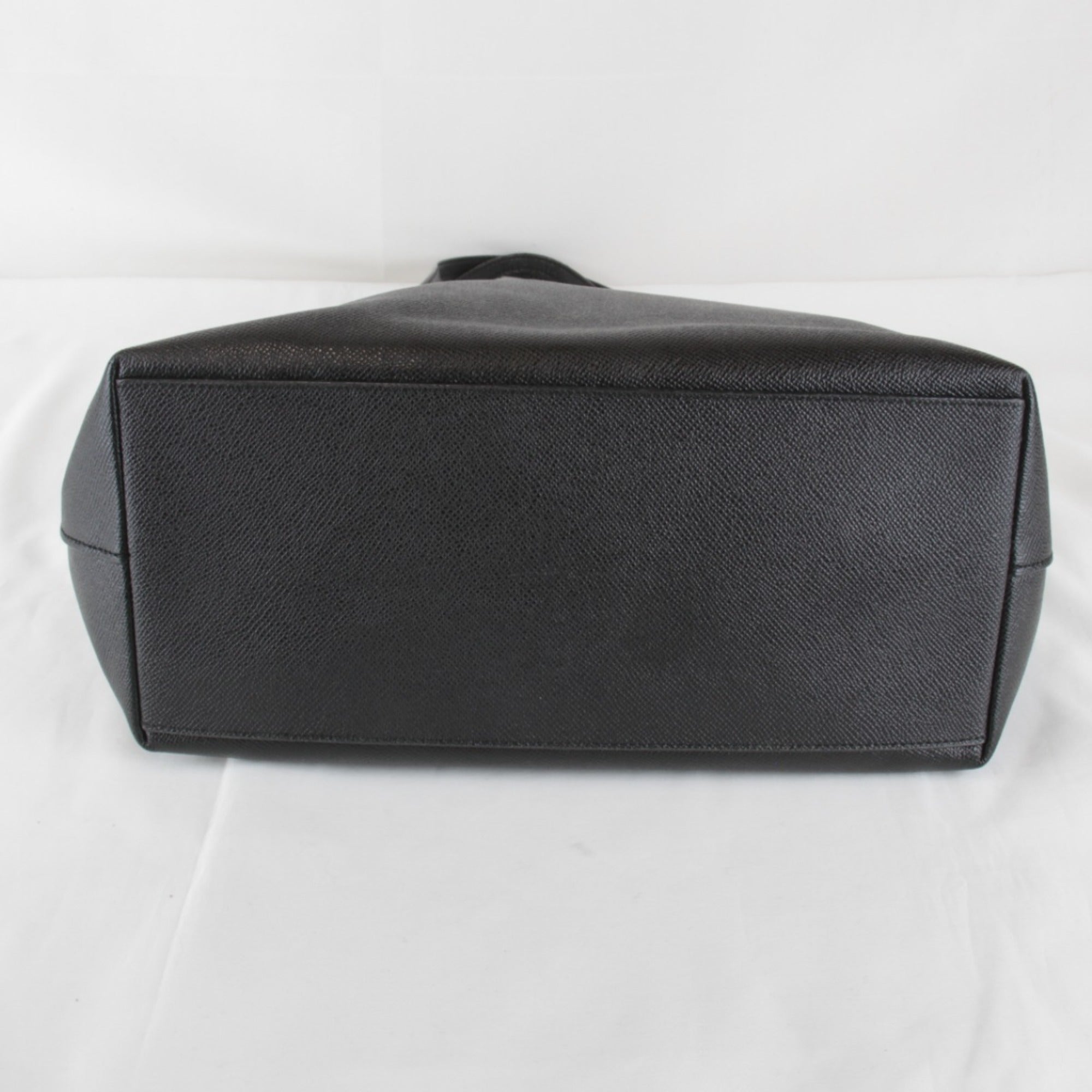 Coach Black Leather Tote Bag (Pre-Owned)