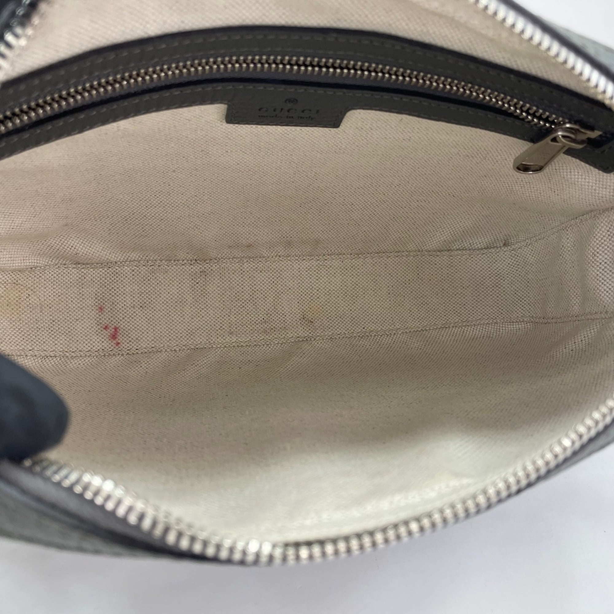 Gucci Ophidia Gray Shoulder Bag (Pre-Owned)