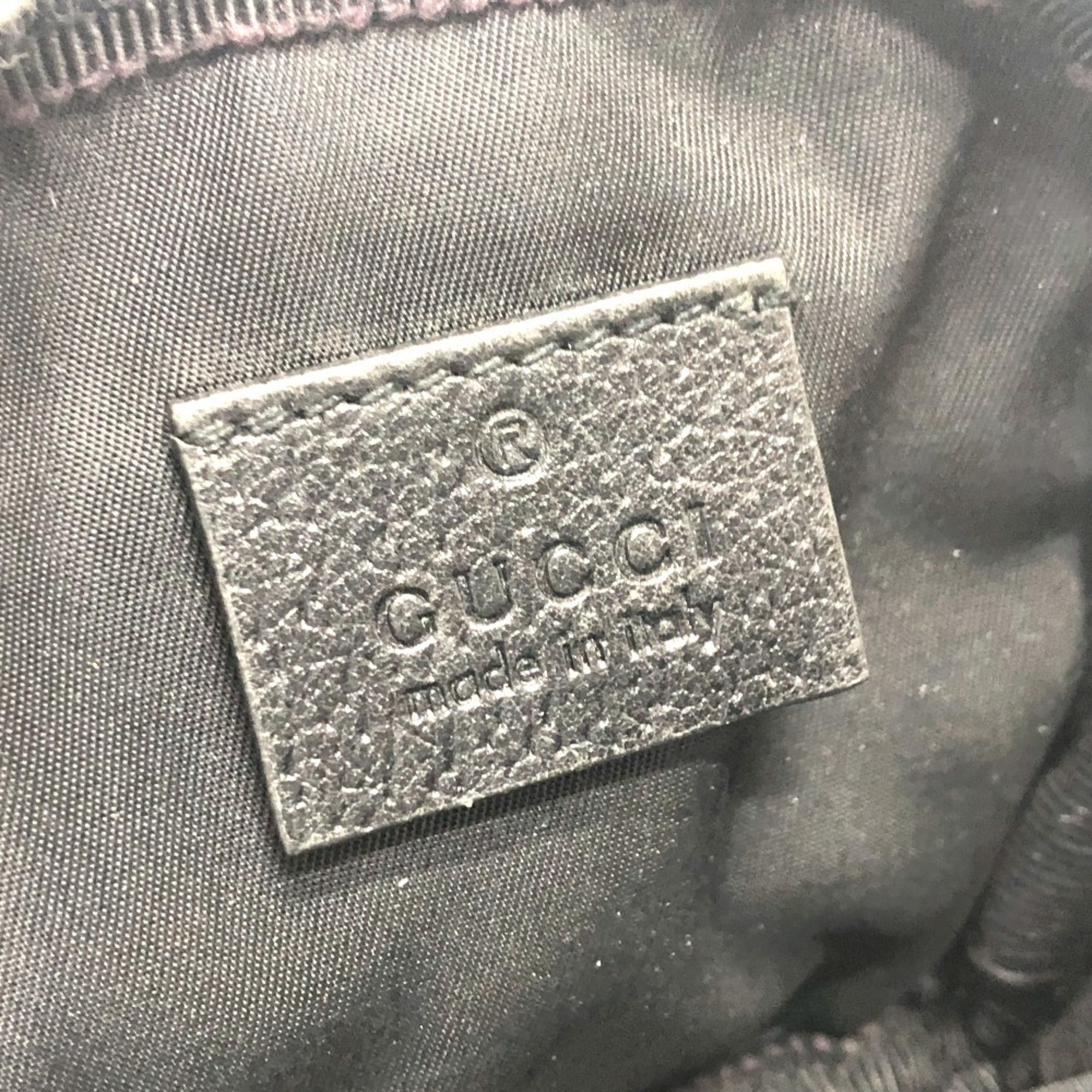 Gucci Black Gg Canvas Coin Purse/Coin Case (Pre-Owned)