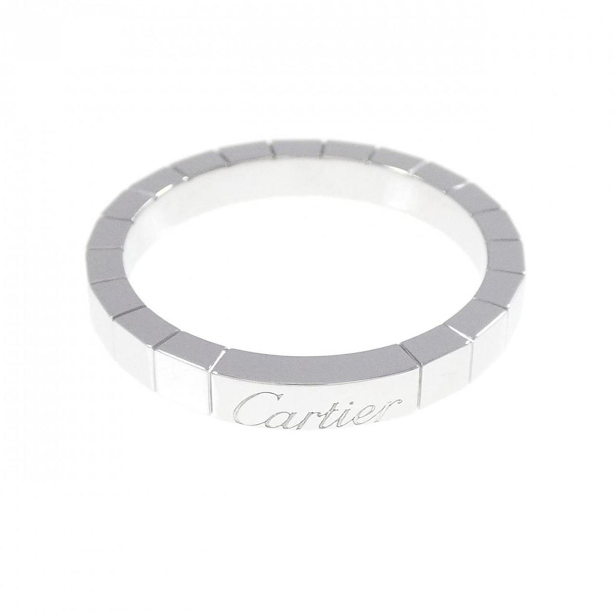 Cartier White Gold Band Ring (Pre-Owned)