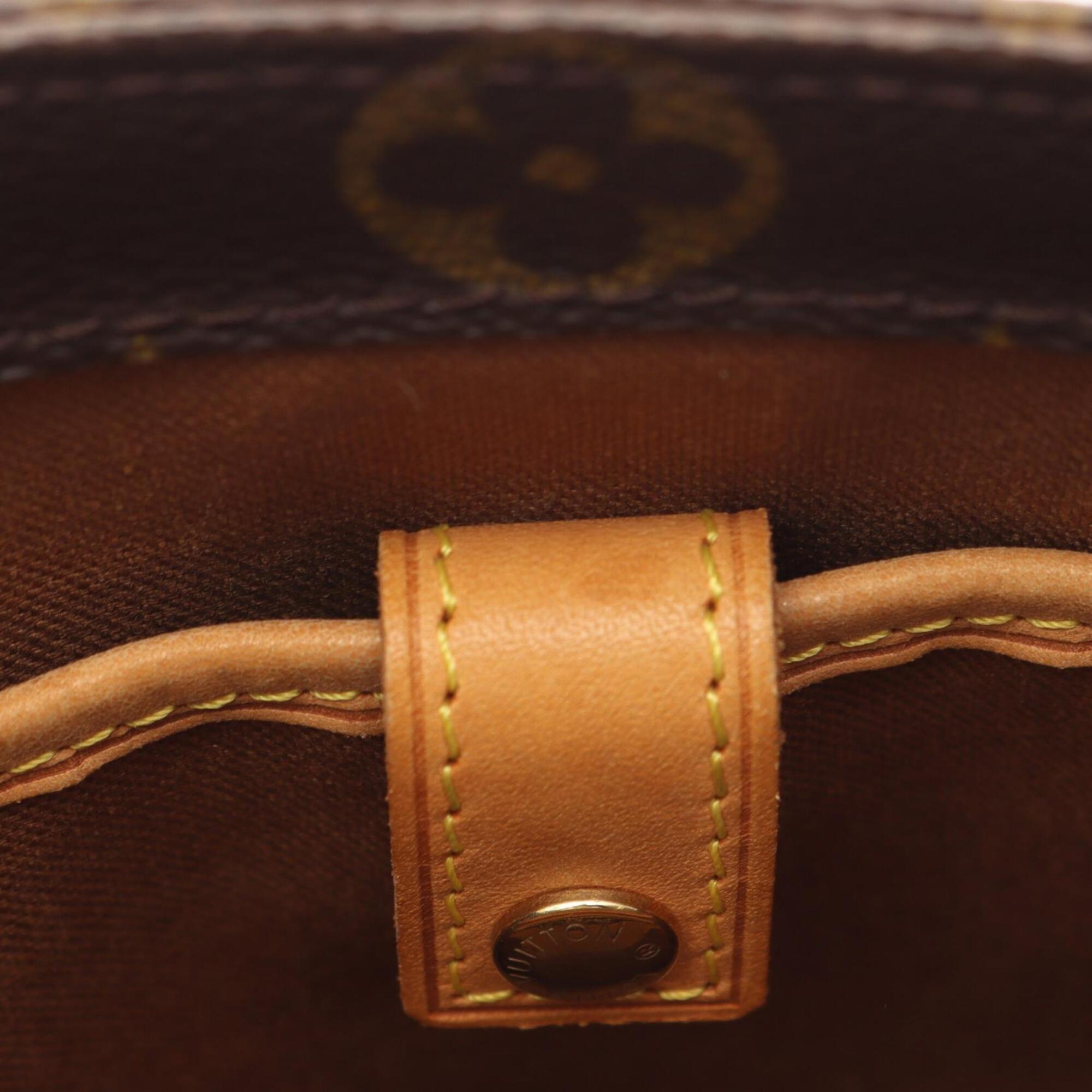 Louis Vuitton Brown Monogram Monogram Leather Handbag (Pre-Owned)