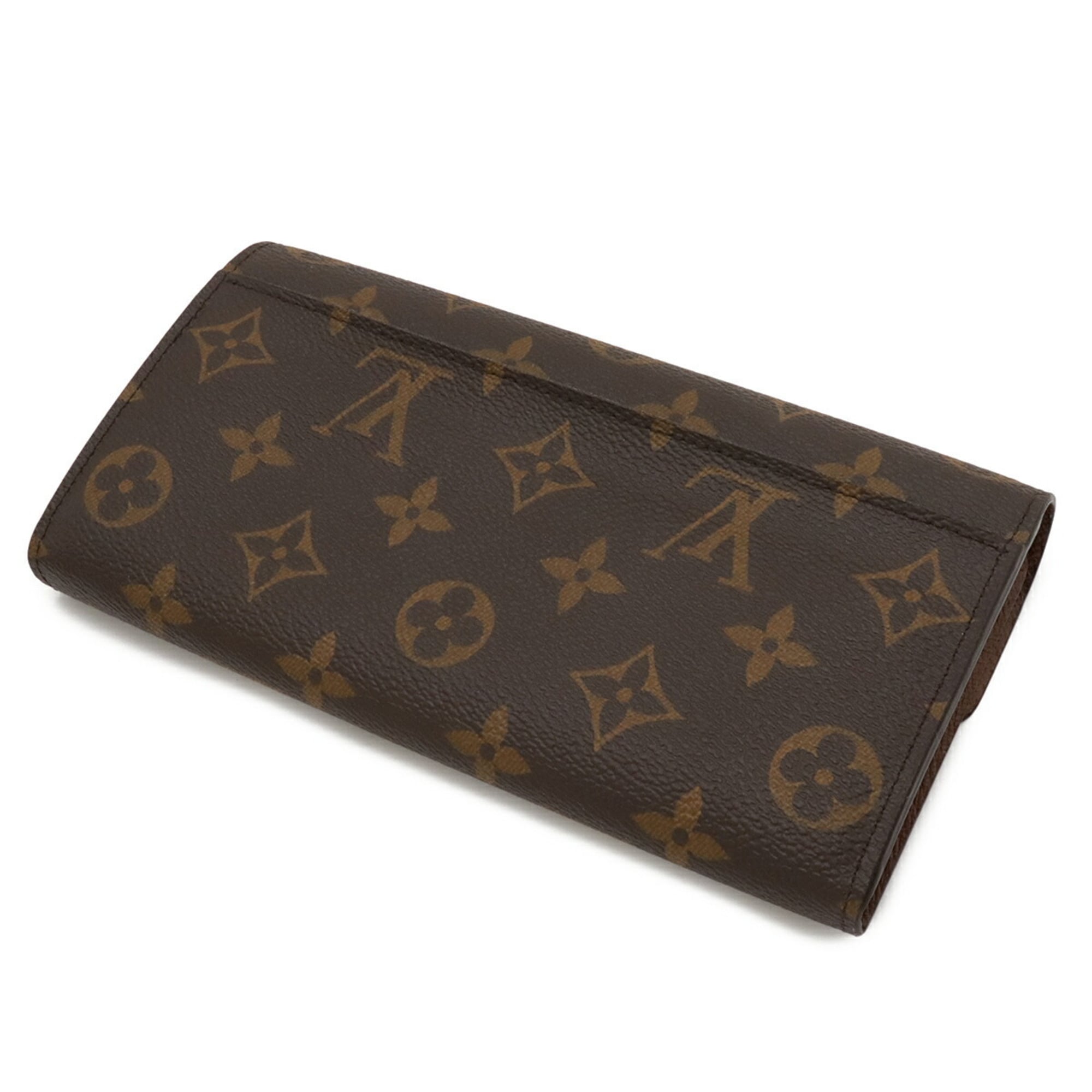 Louis Vuitton Brown Monogram Pvc Long Wallet (Bi-Fold) (Pre-Owned)