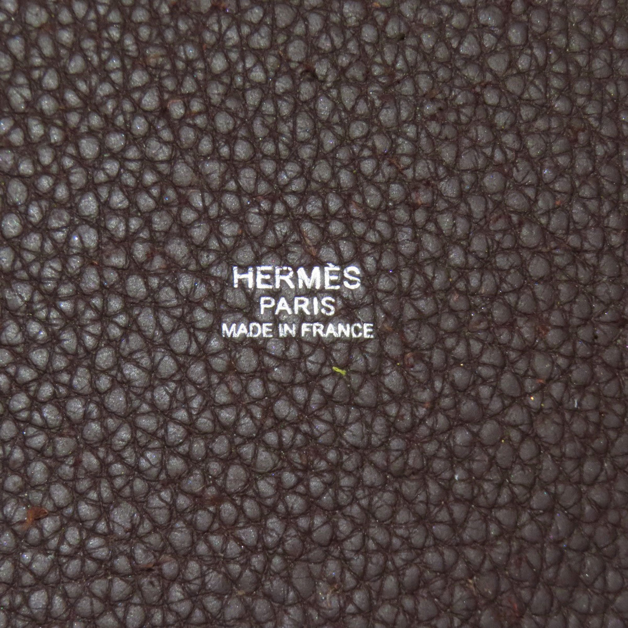 Hermes Brown Leather Handbag (Pre-Owned)