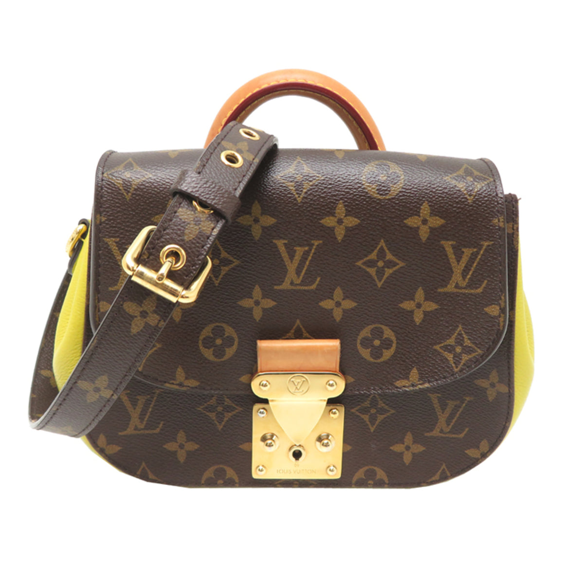 Louis Vuitton Pistache Monogram Leather Handbag (Pre-Owned)