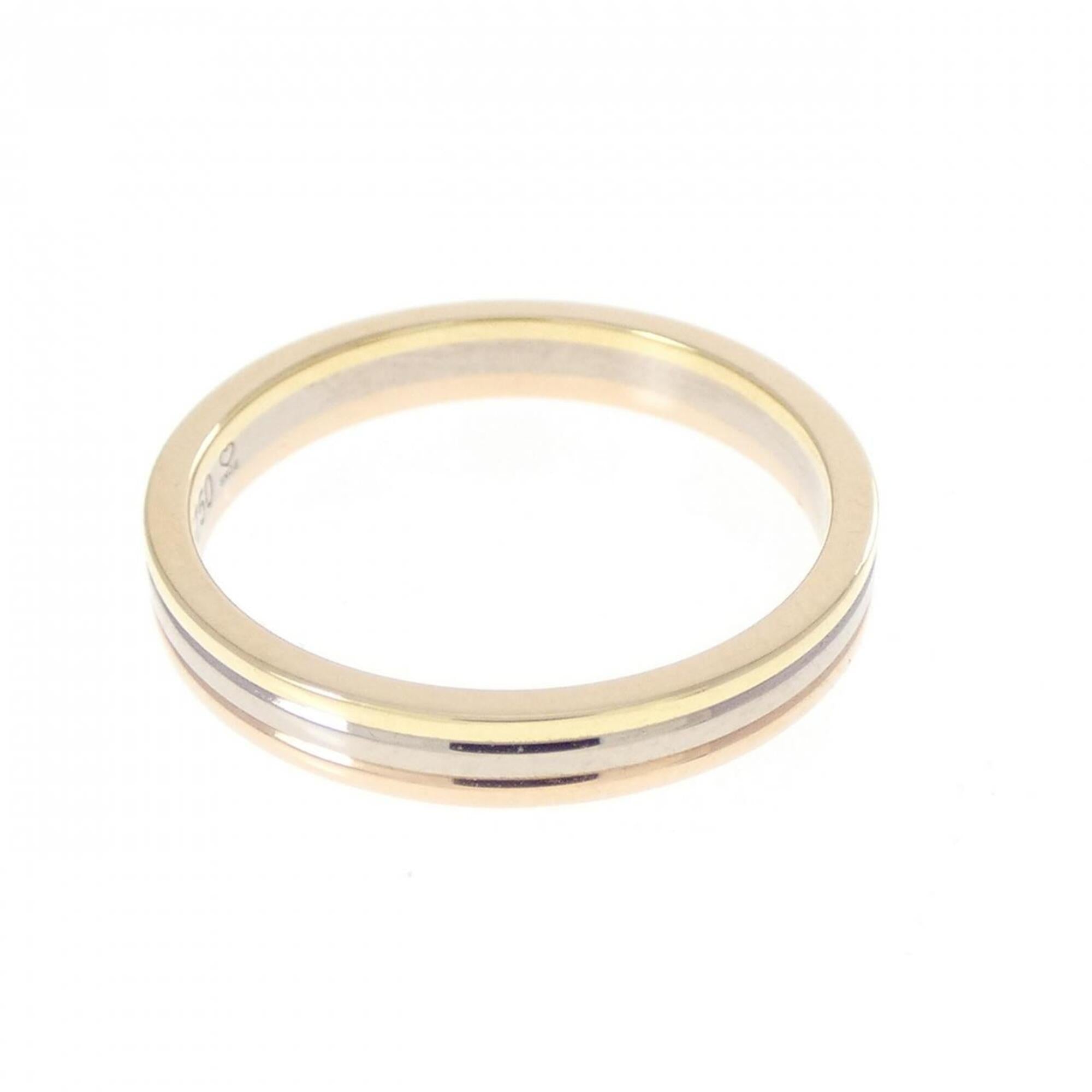 Cartier Yellow Gold (18K) Pink Gold (18K) White Gold (18K) Band Ring (Pre-Owned)
