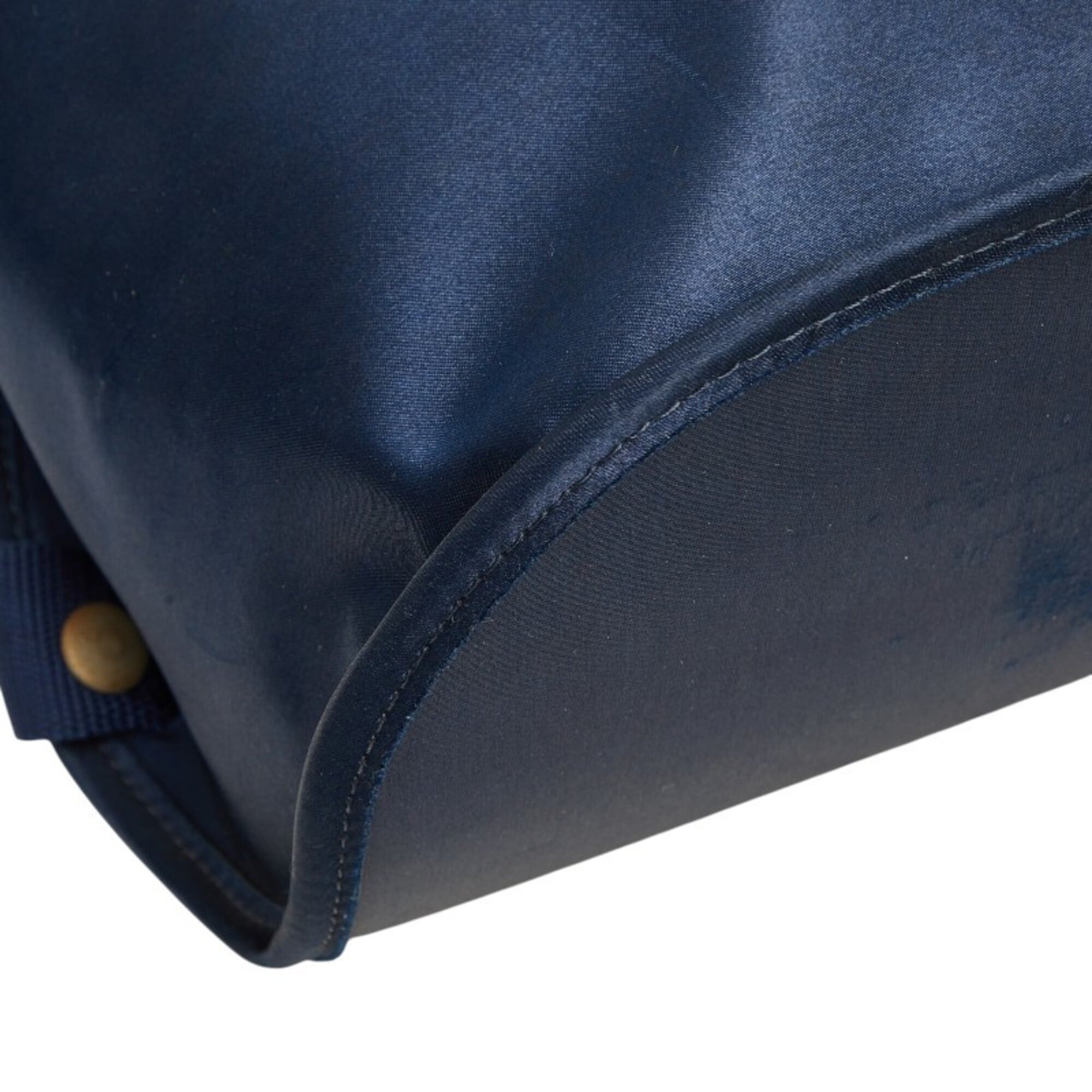 Hermes Navy Nylon Backpack (Pre-Owned)