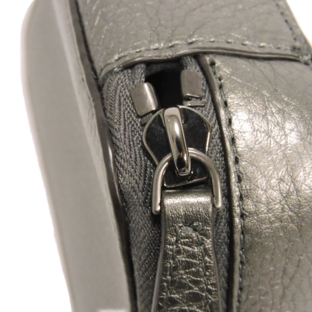 Fendi Gunmetal Shoulder Bag (Pre-Owned)