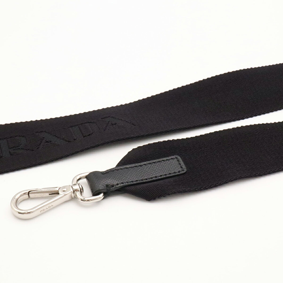 Prada Black Nero Nylon Pouch Shoulder Bag (Pre-Owned)