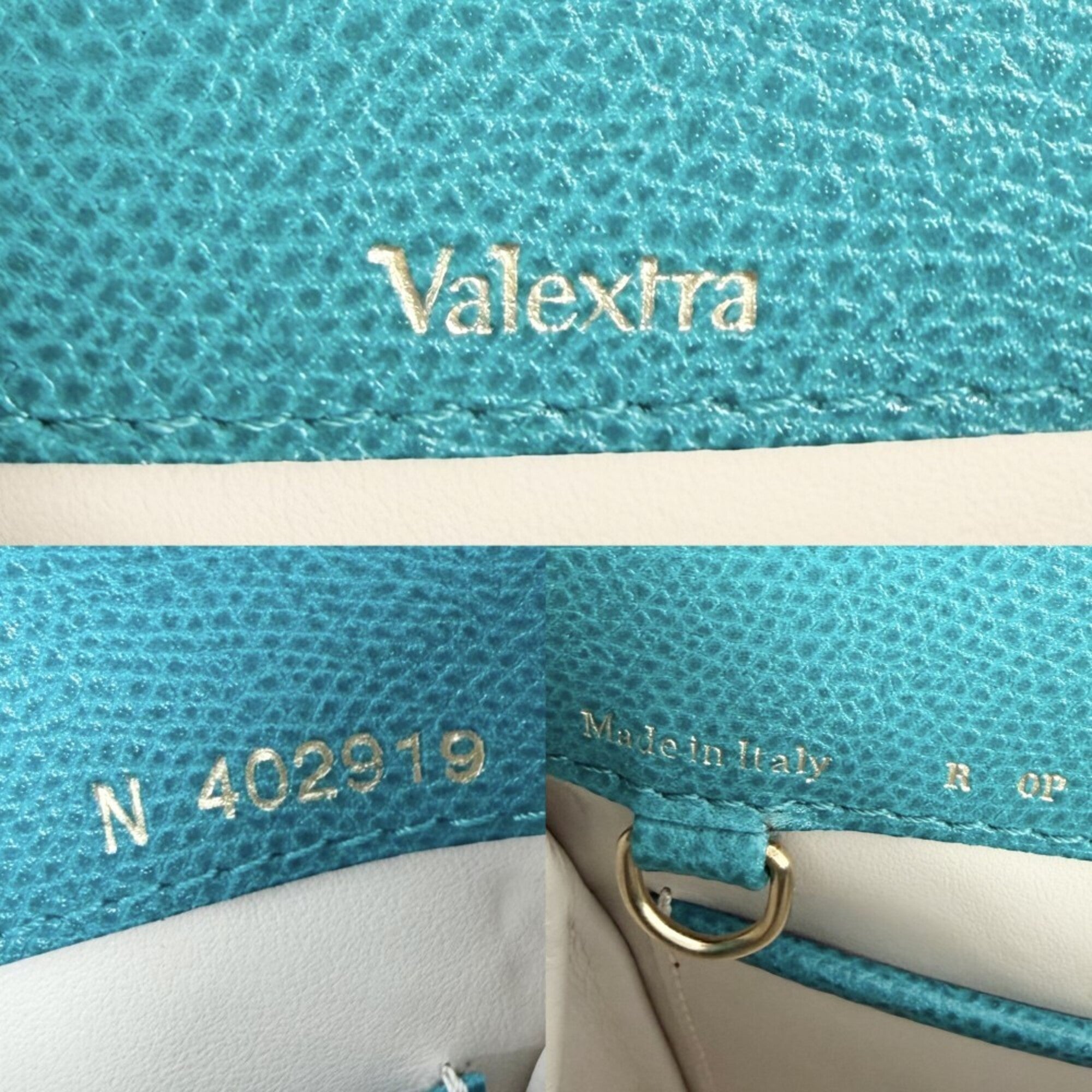 Valextra Green Leather Handbag (Pre-Owned)