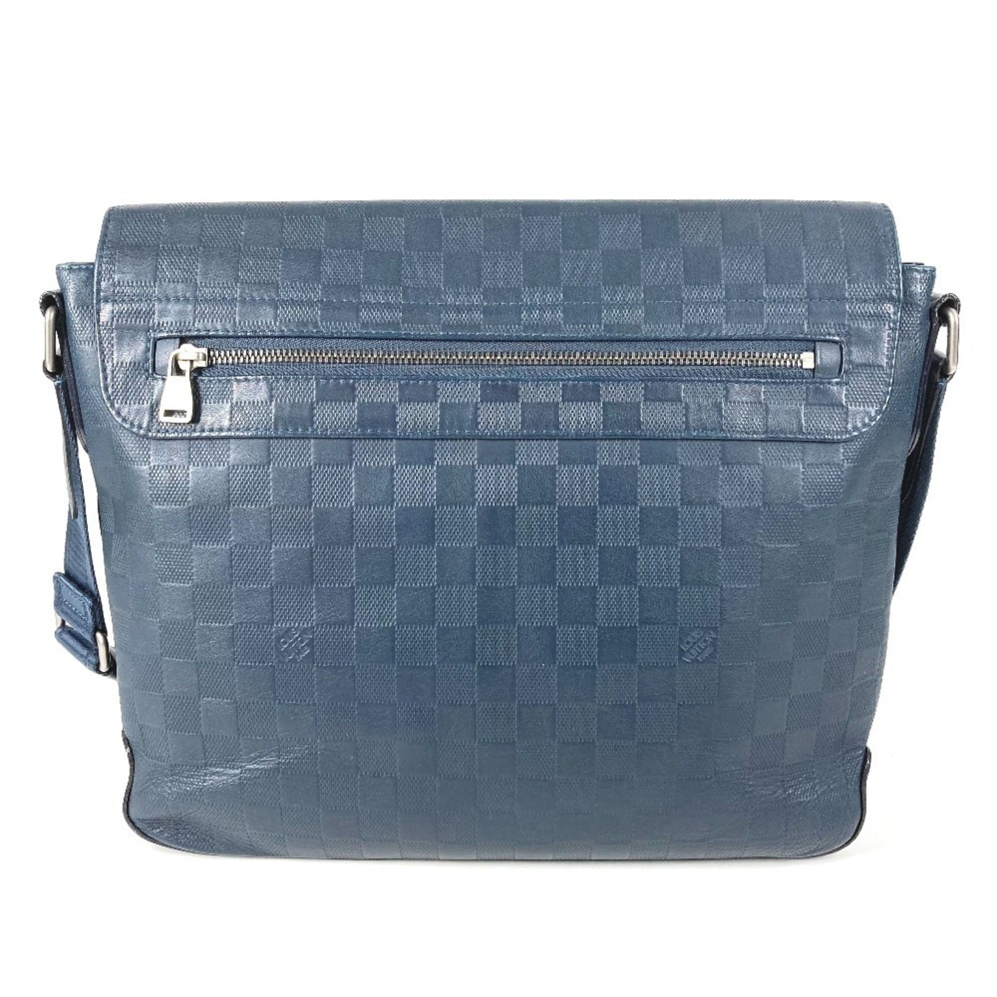 Louis Vuitton Damier Infini Navy Damier Infini Messenger Bag Shoulder Bag (Pre-Owned)