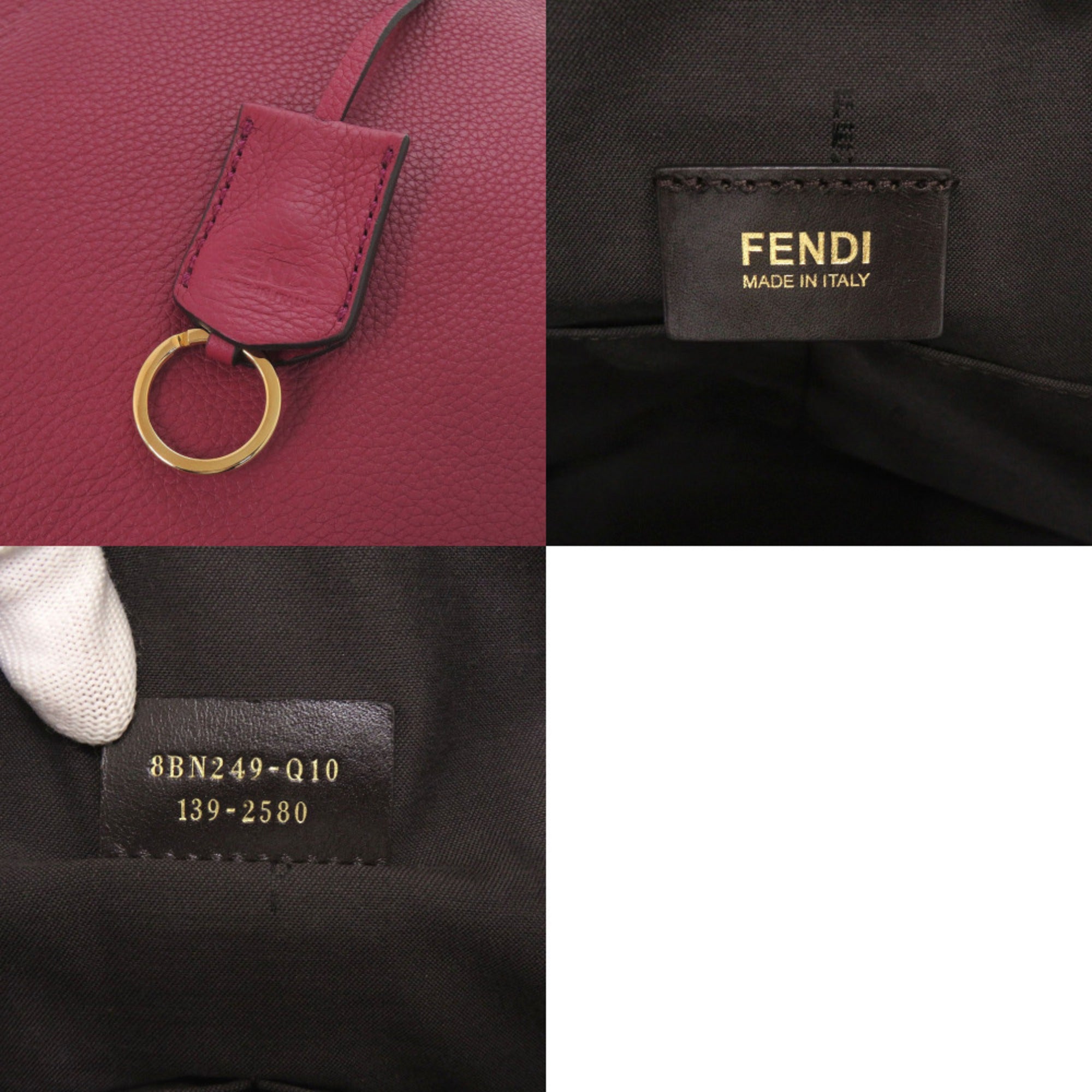 Fendi Pink Leather Handbag (Pre-Owned)