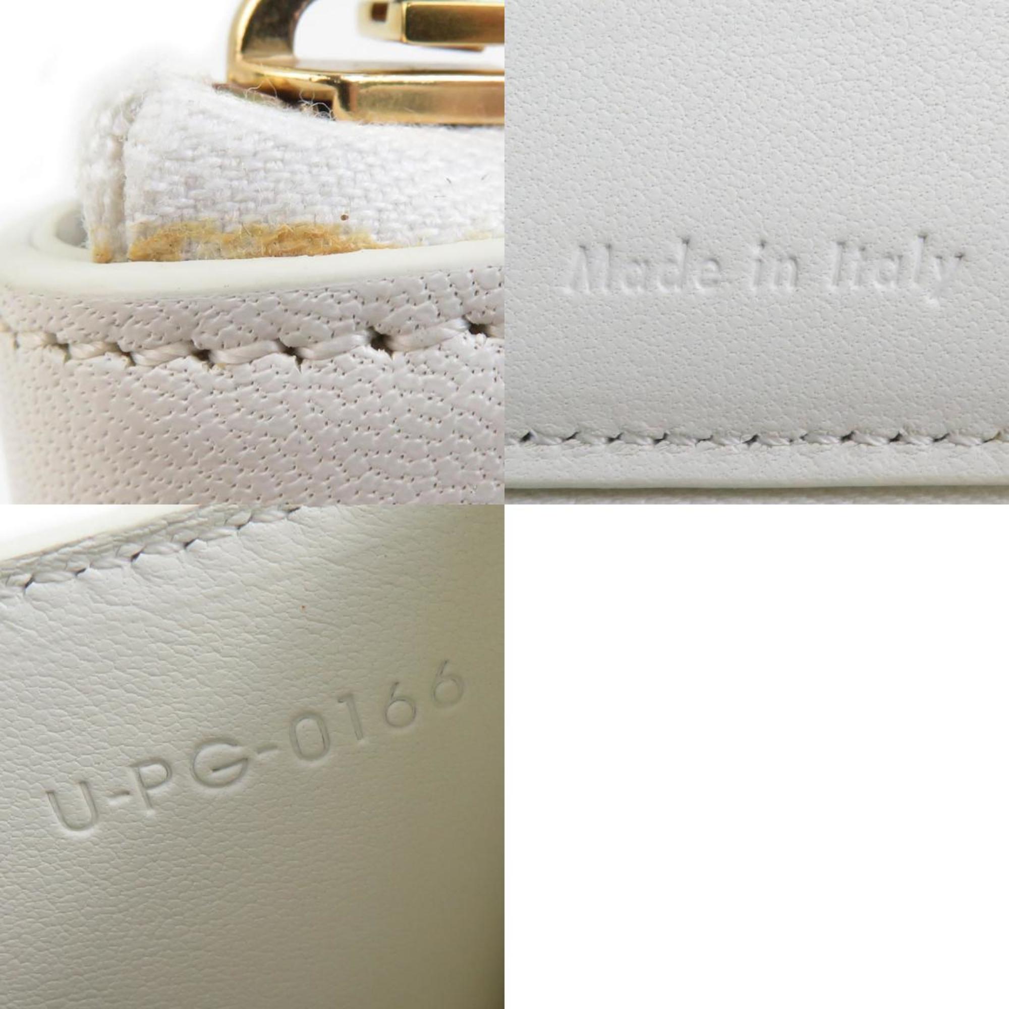 Celine Gray Ivory Leather Wallet (Bi-Fold) (Pre-Owned)