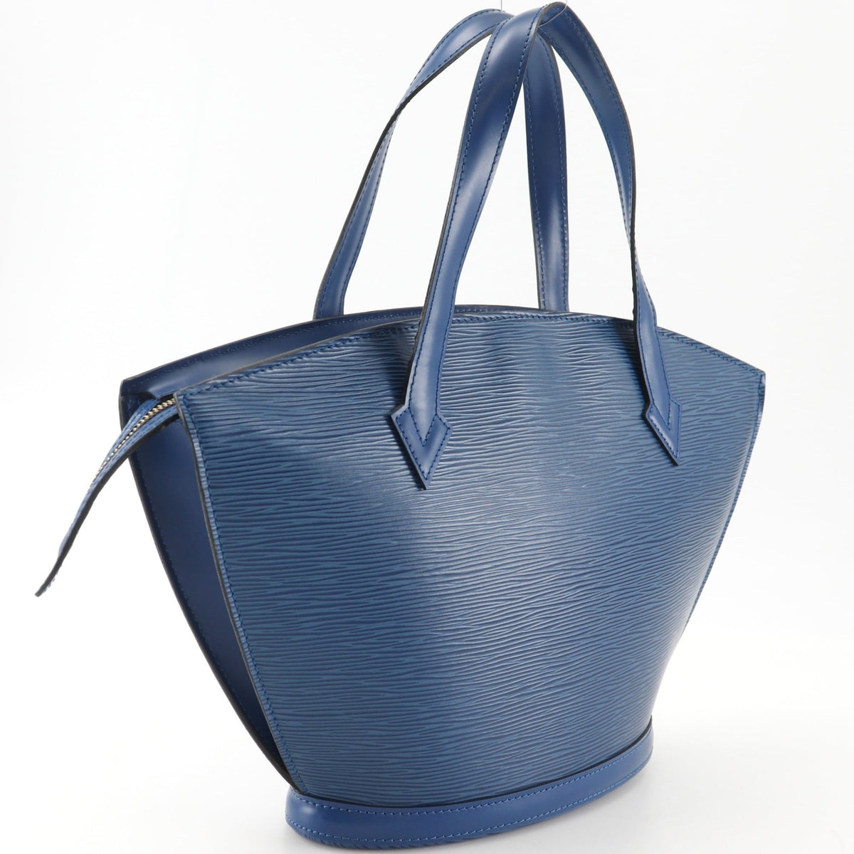 Louis Vuitton Toledo Blue Epi Leather Handbag (Pre-Owned)